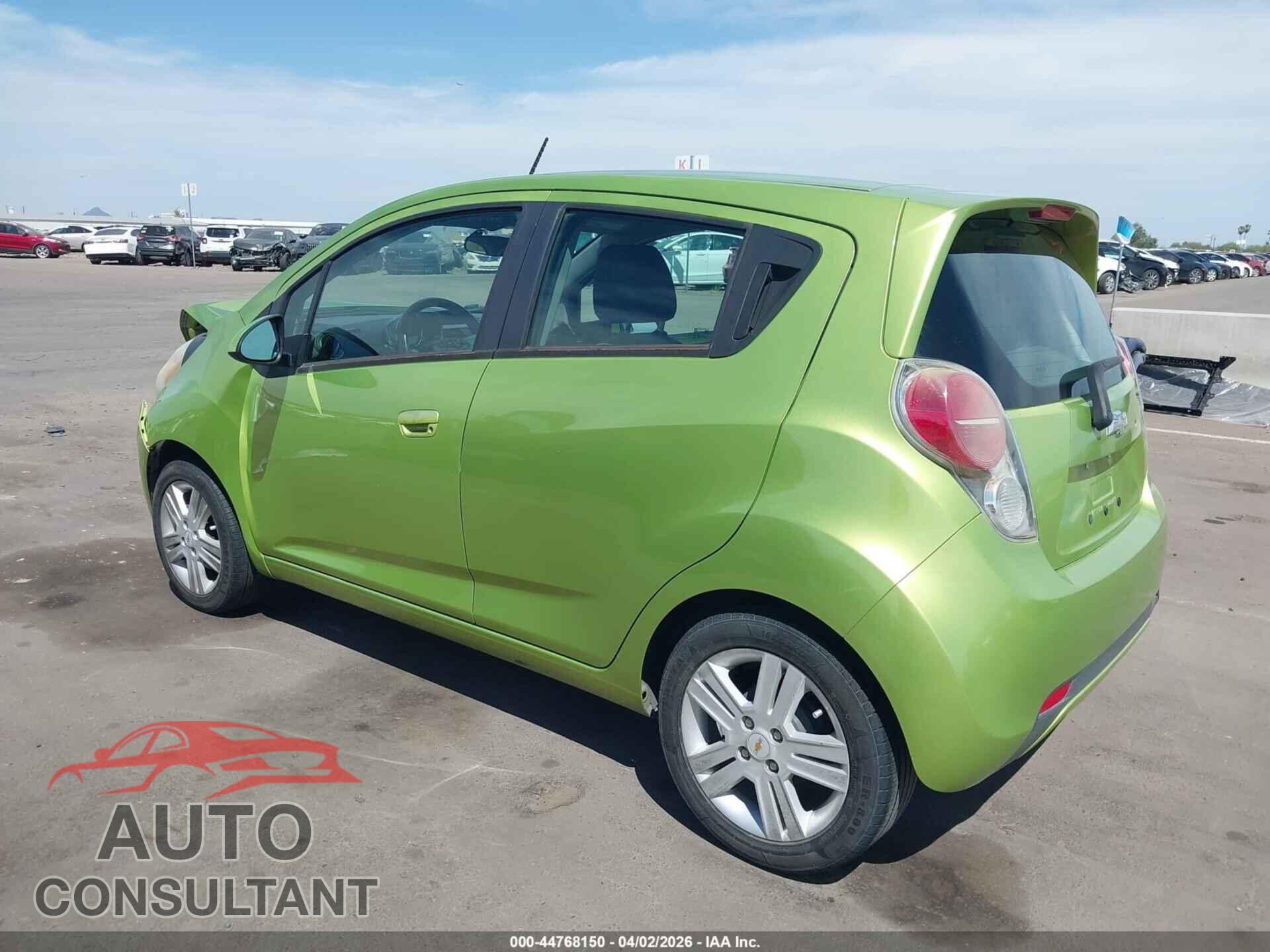CHEVROLET SPARK 2013 - KL8CA6S95DC532155