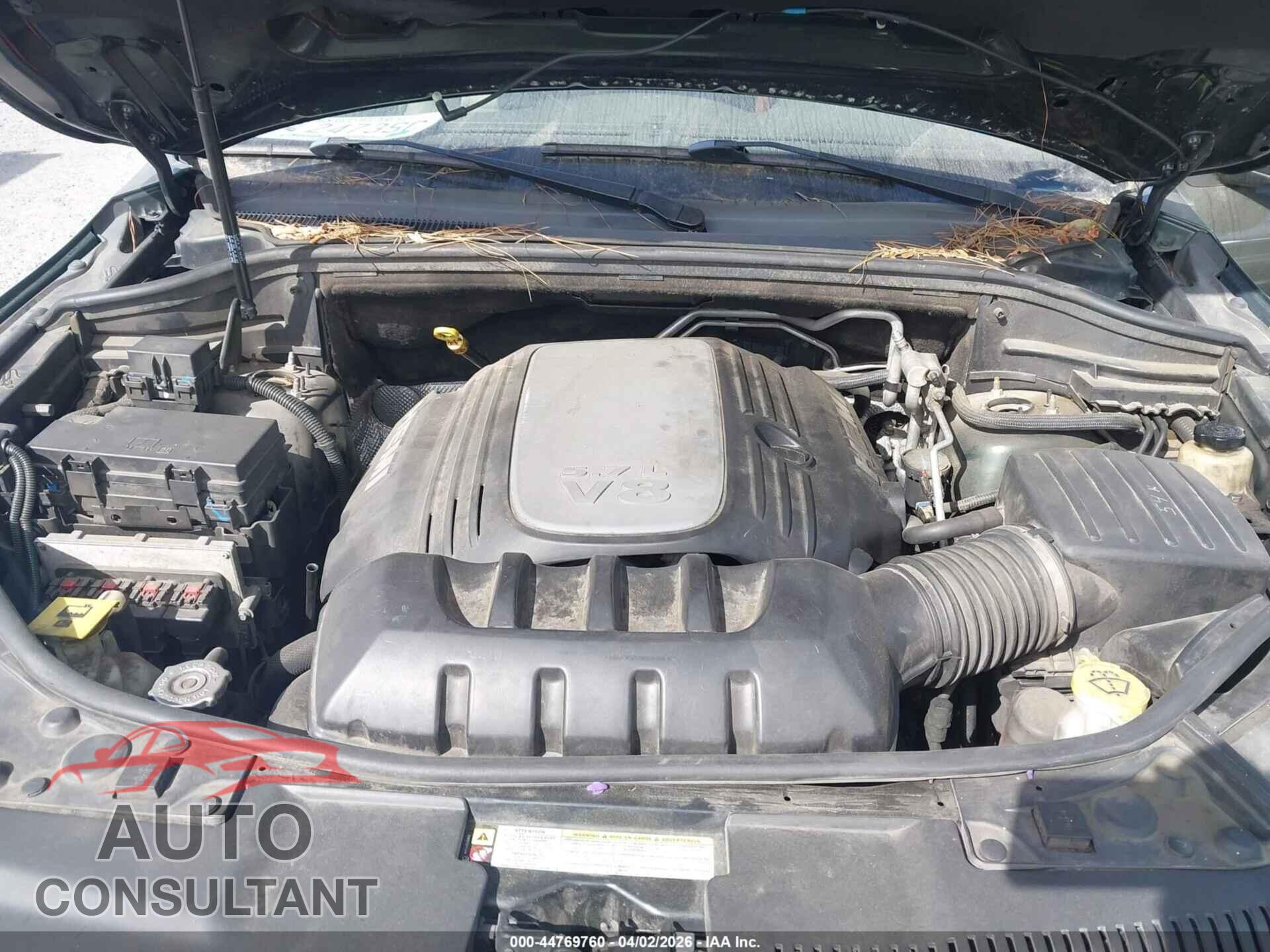 DODGE DURANGO 2011 - 1D4SD4GT2BC593174