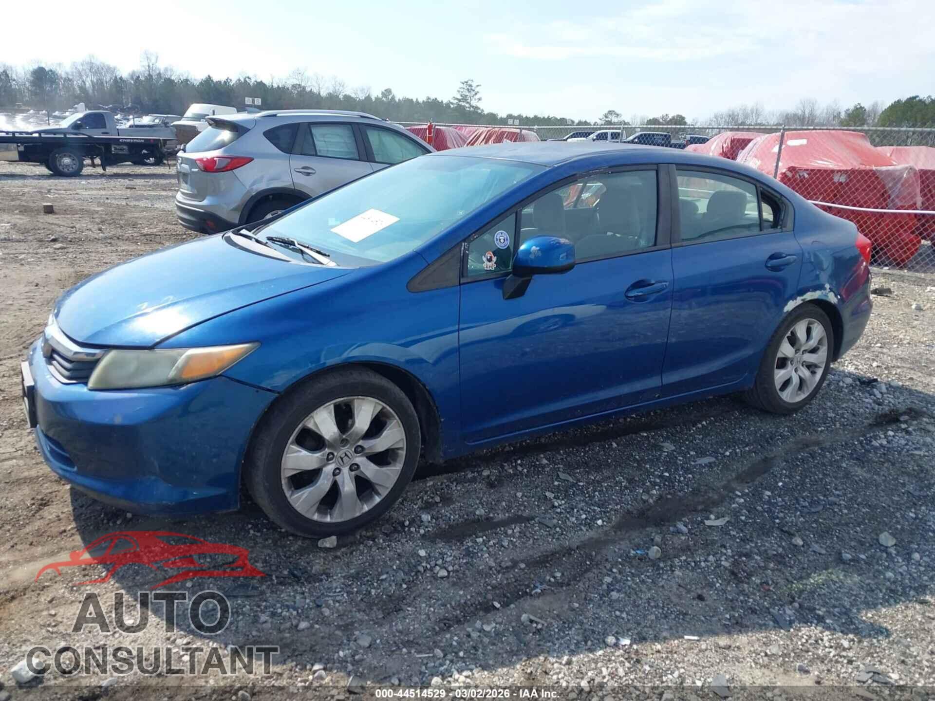 HONDA CIVIC 2012 - 2HGFB2F55CH510185