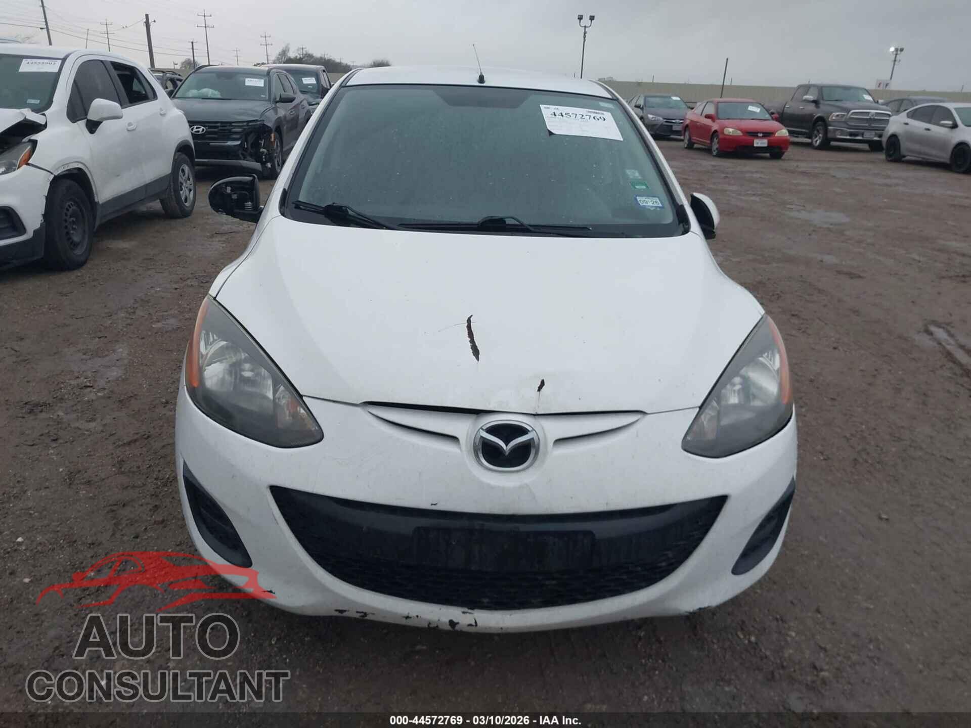 MAZDA MAZDA2 2012 - JM1DE1KY4C0150855