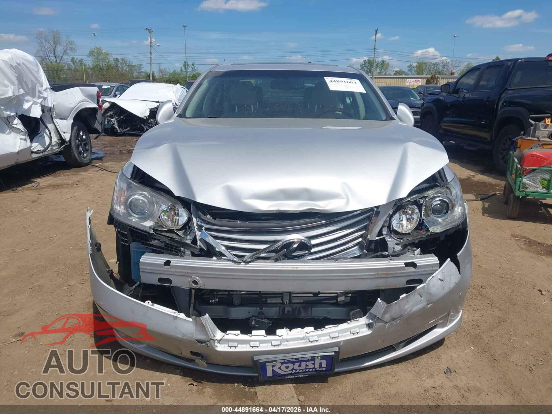 LEXUS ES 2011 - JTHBK1EG2B2448809