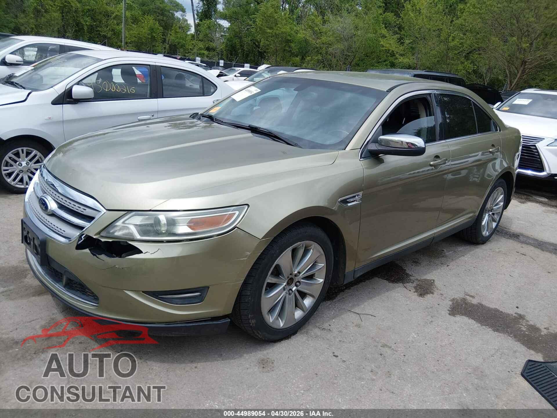 FORD TAURUS 2012 - 1FAHP2FW0CG143571