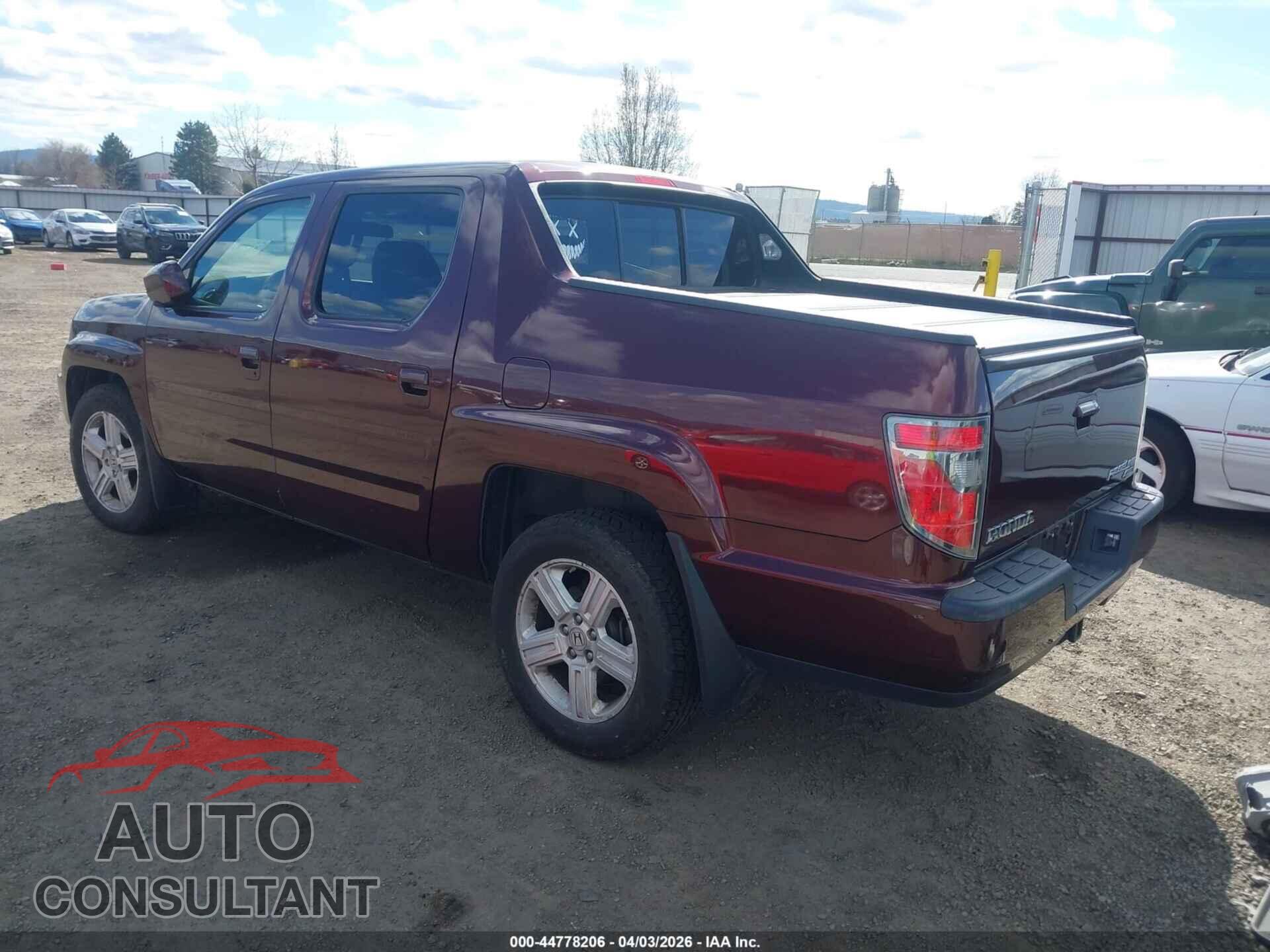HONDA RIDGELINE 2012 - 5FPYK1F59CB451821
