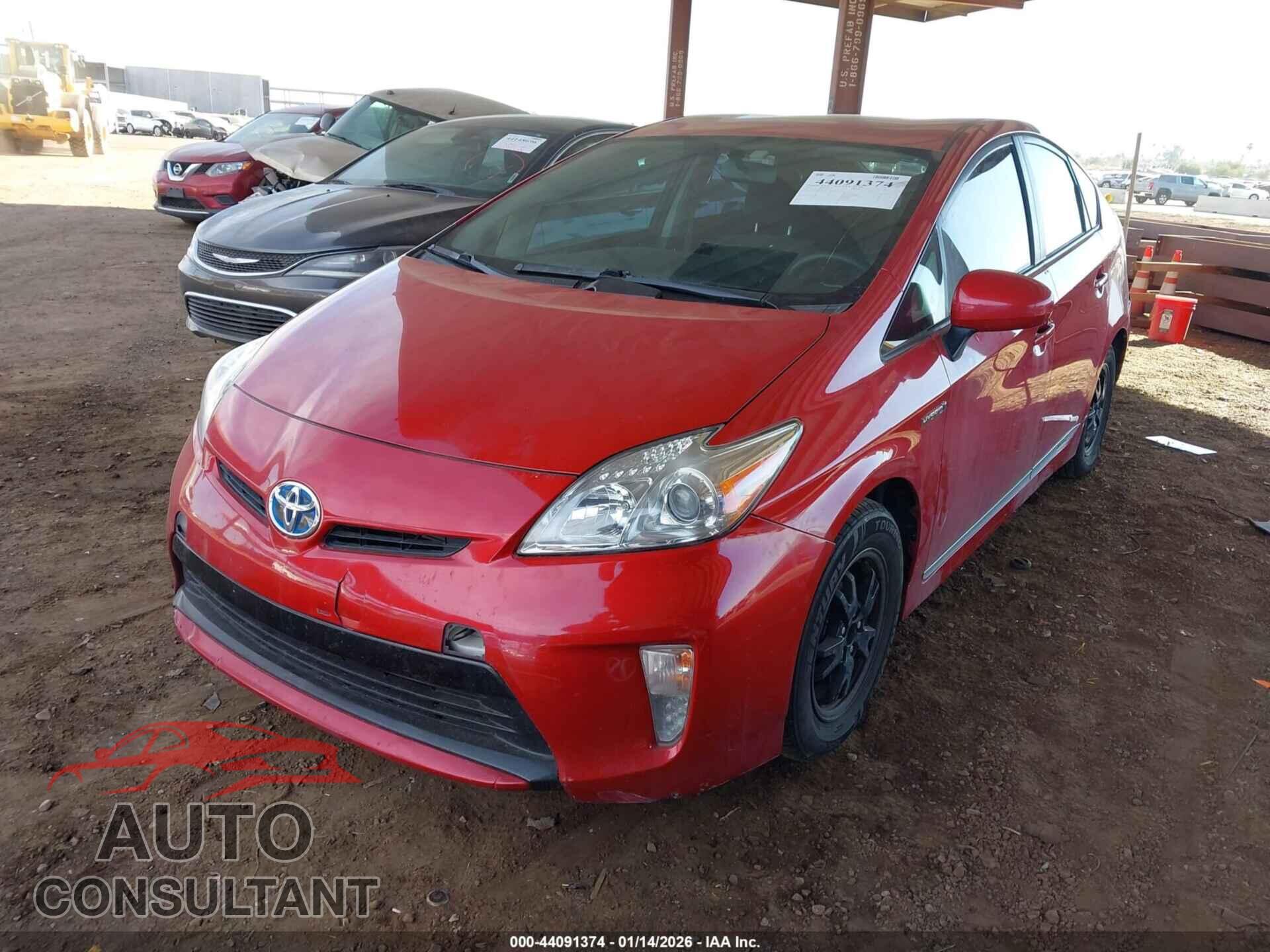 TOYOTA PRIUS 2014 - JTDKN3DU4E0365510