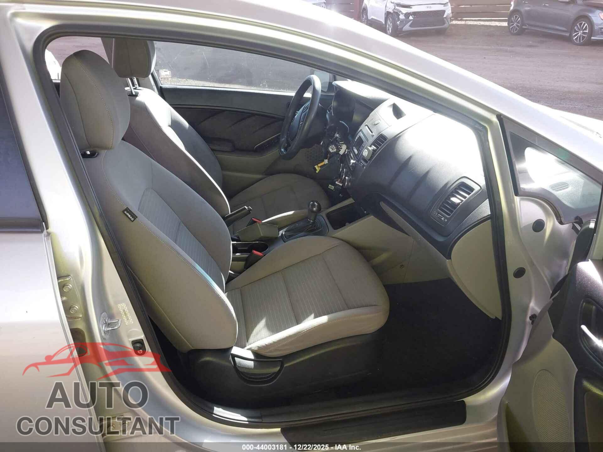 KIA FORTE 2014 - KNAFX4A66E5227362