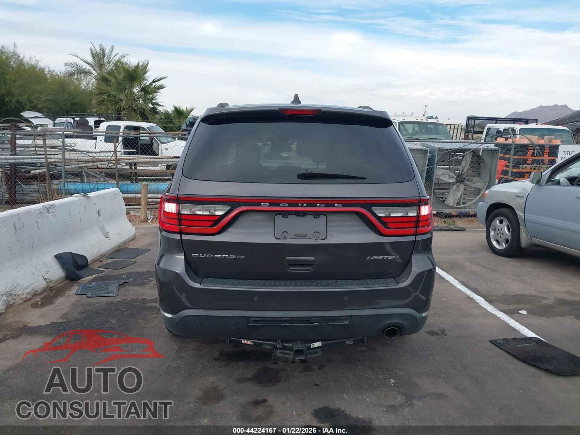 DODGE DURANGO 2016 - 1C4RDHDG7GC459455