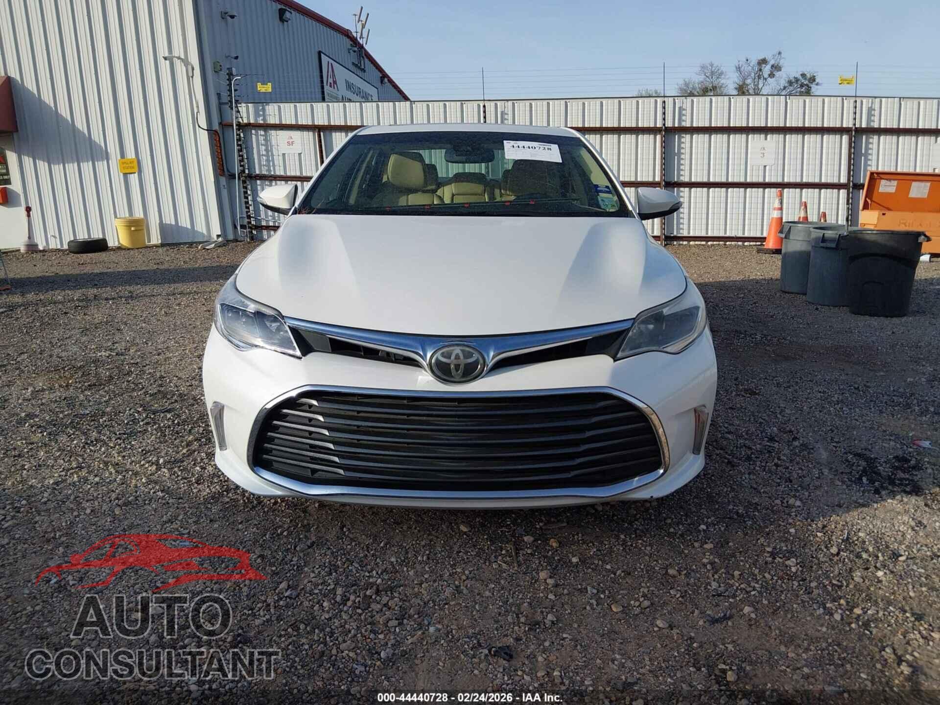 TOYOTA AVALON 2017 - 4T1BK1EB3HU263473