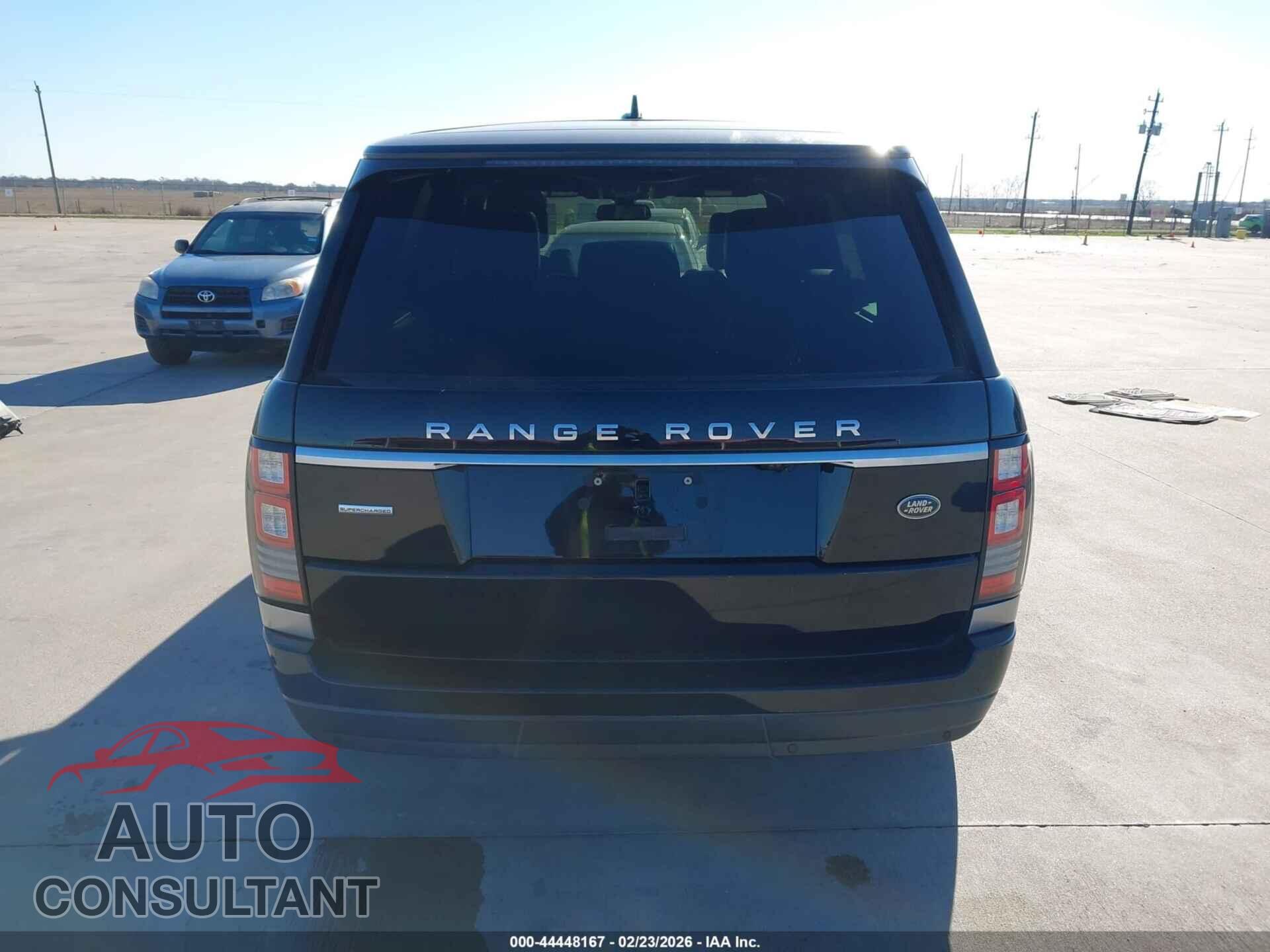 LAND ROVER RANGE ROVER 2016 - SALGS2EF2GA271950