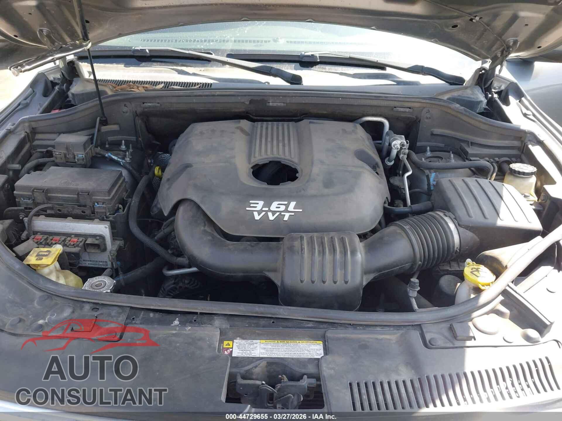 DODGE DURANGO 2012 - 1C4RDHAG6CC130289