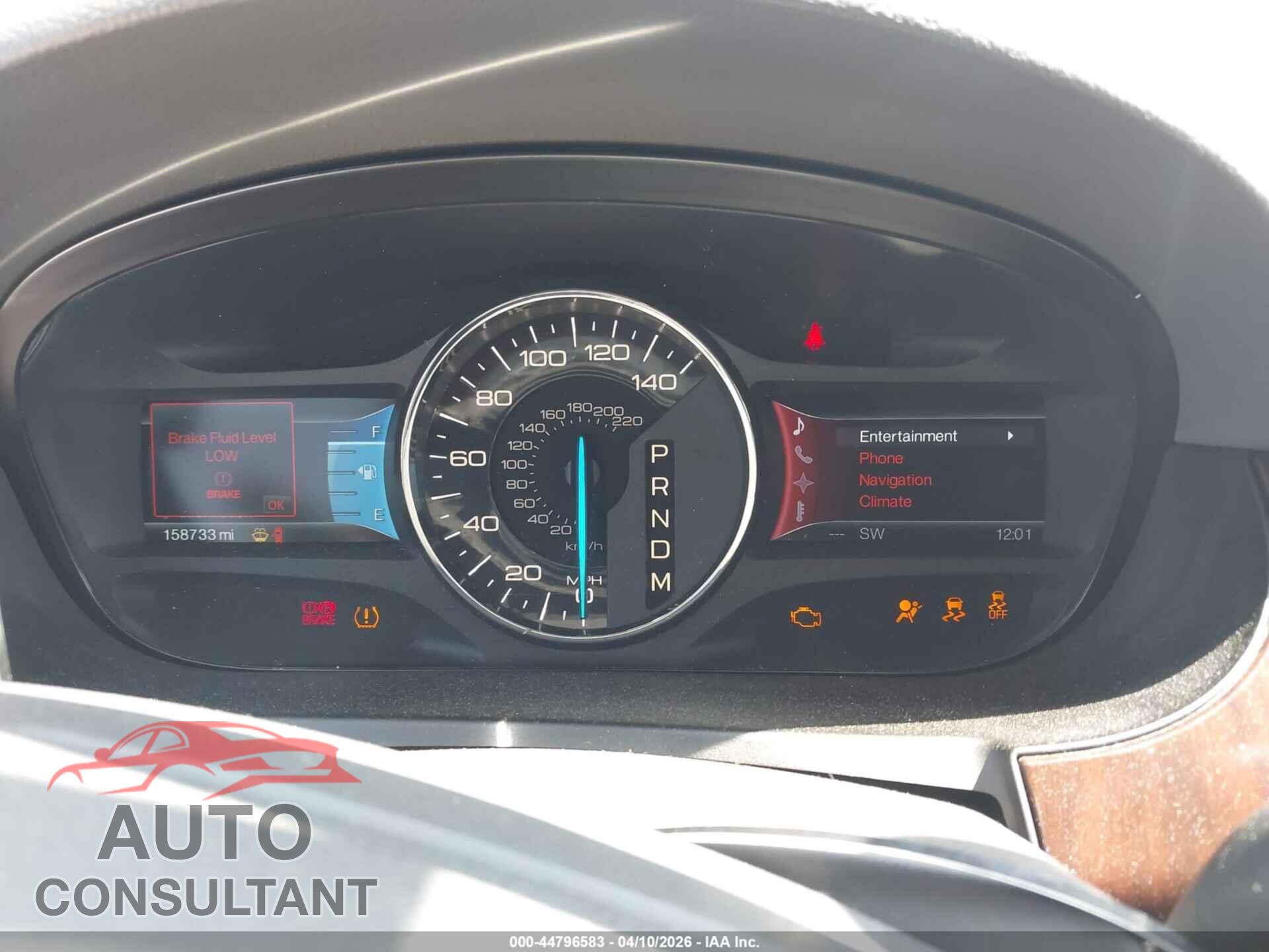 FORD EDGE 2011 - 2FMDK3KC8BBA18442