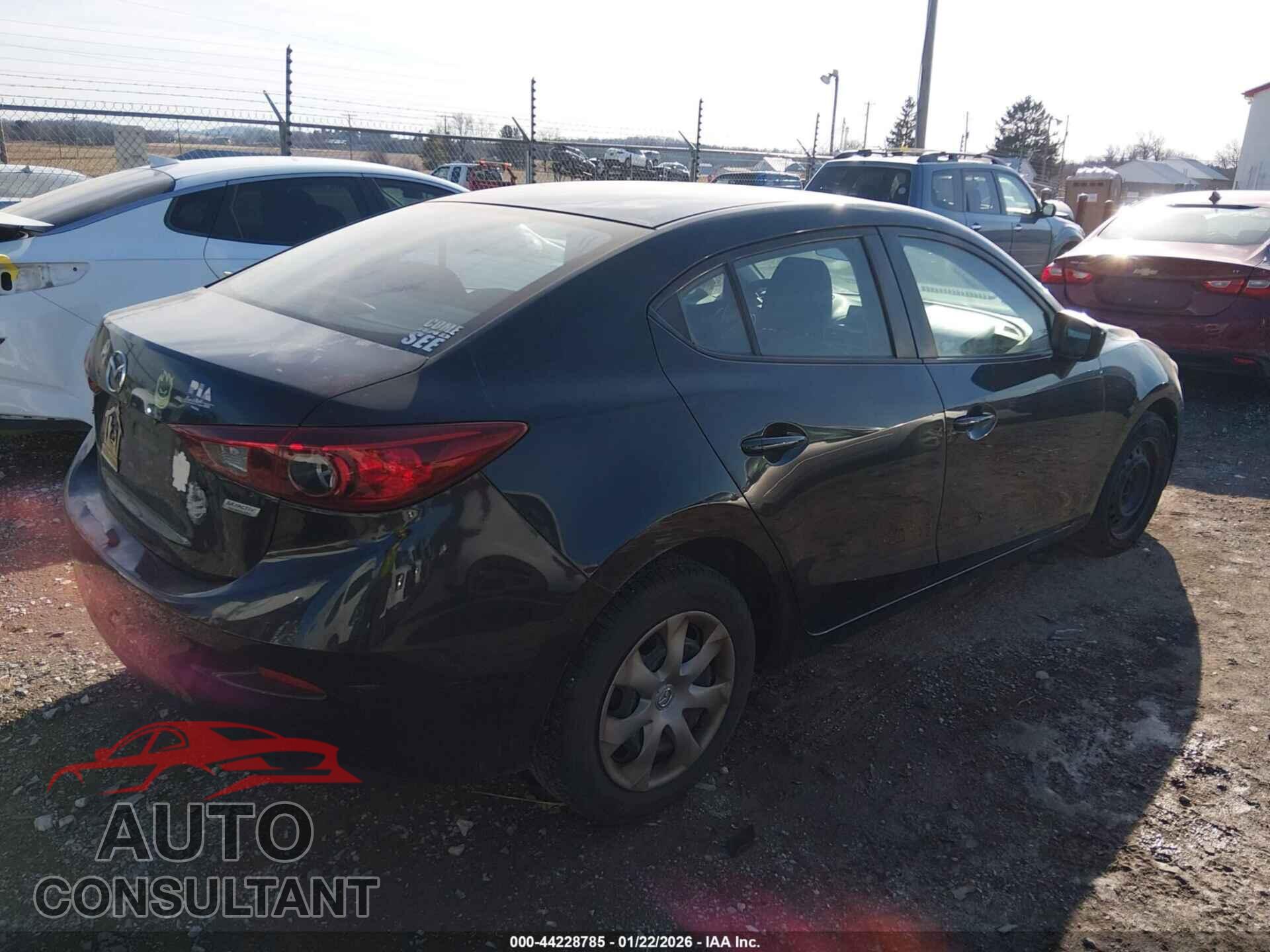 MAZDA MAZDA3 2014 - JM1BM1U76E1122583