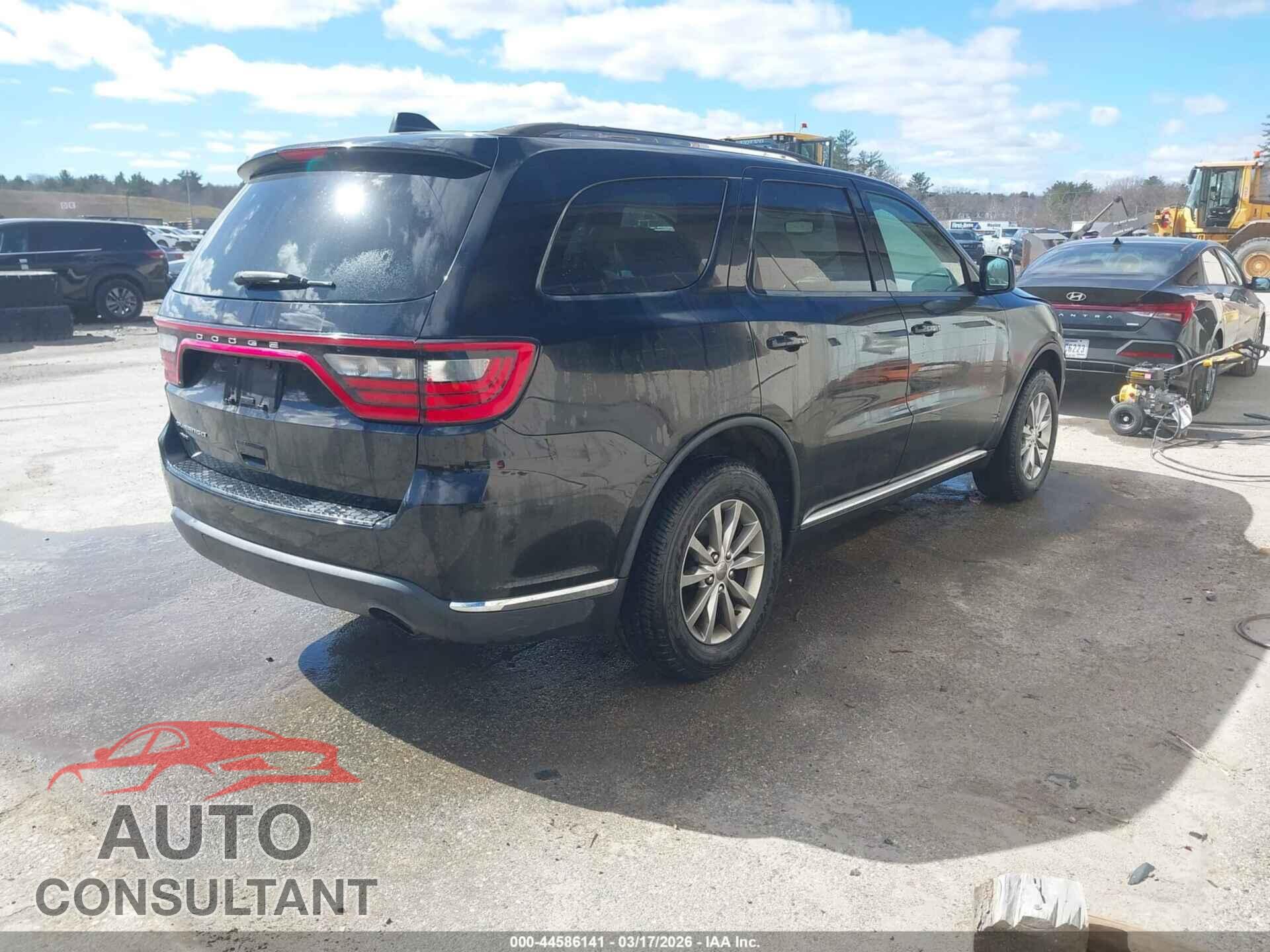 DODGE DURANGO 2017 - 1C4RDJAG4HC721106