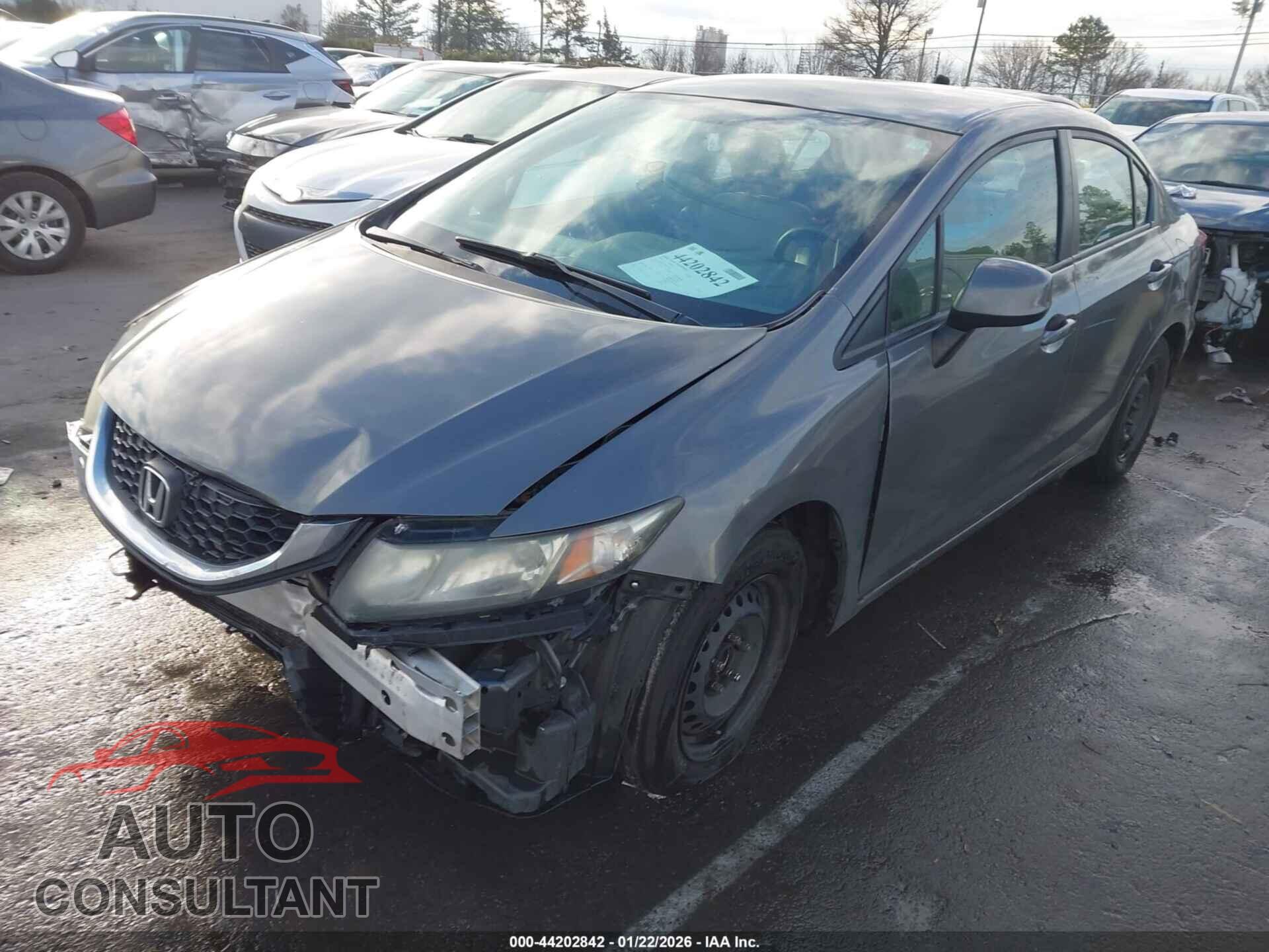 HONDA CIVIC 2013 - 2HGFB2F53DH578311