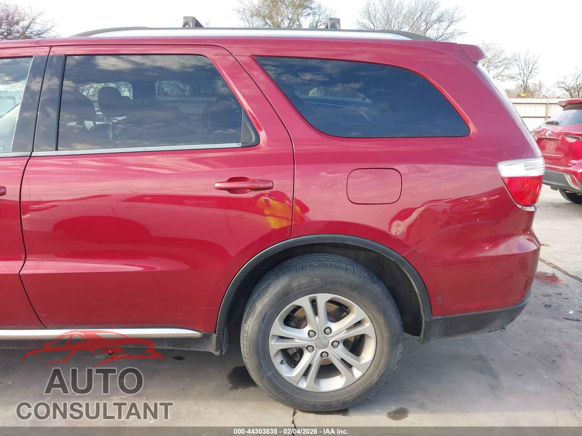DODGE DURANGO 2013 - 1C4RDHAGXDC676255