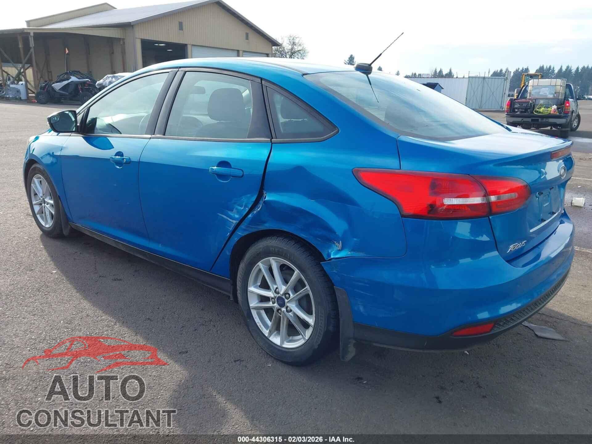 FORD FOCUS 2016 - 1FADP3F2XGL319489