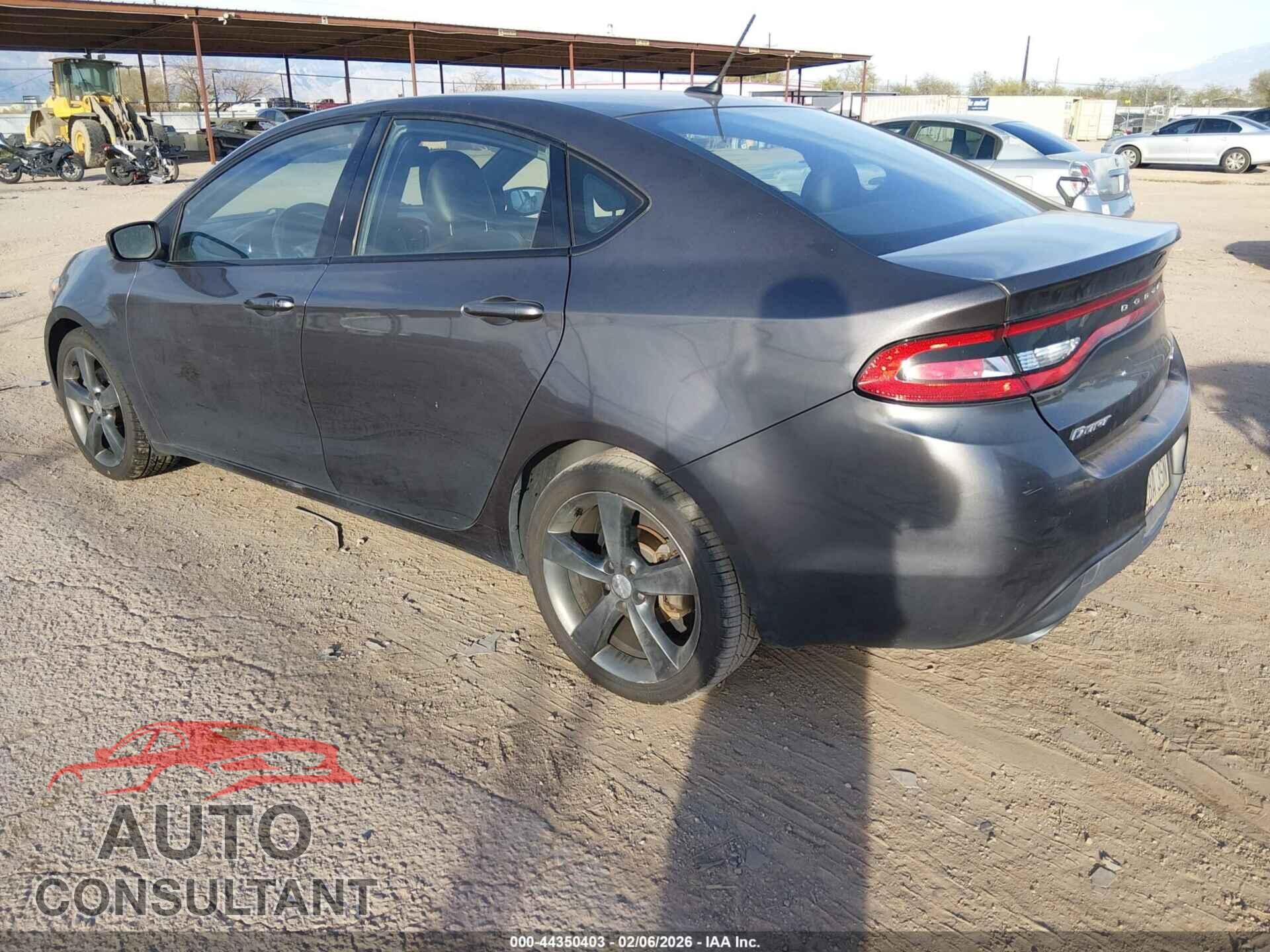 DODGE DART 2015 - 1C3CDFEB3FD243922