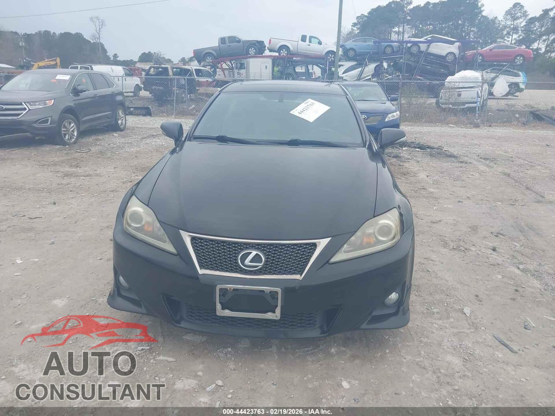 LEXUS IS 250 2012 - JTHBF5C24C5159532