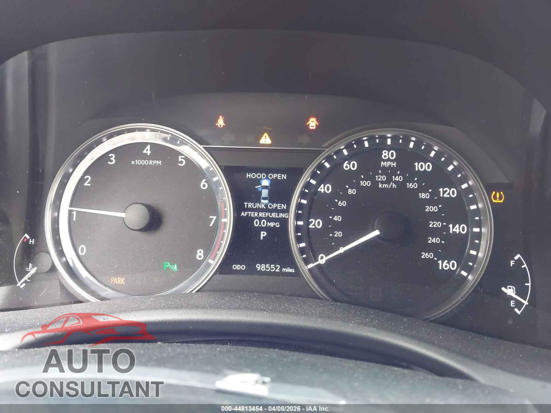 LEXUS GS 350 2014 - JTHBE1BL2E5035641