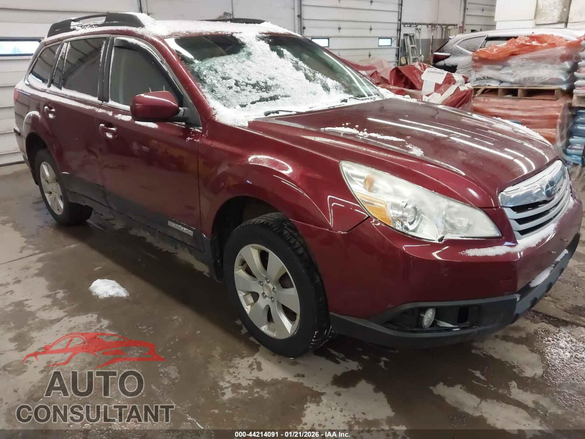 SUBARU OUTBACK 2012 - 4S4BRBCC8C3246955
