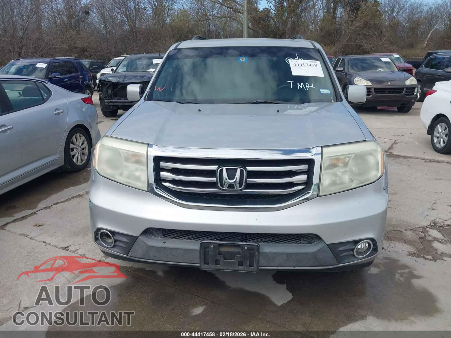 HONDA PILOT 2013 - 5FNYF3H4XDB031564