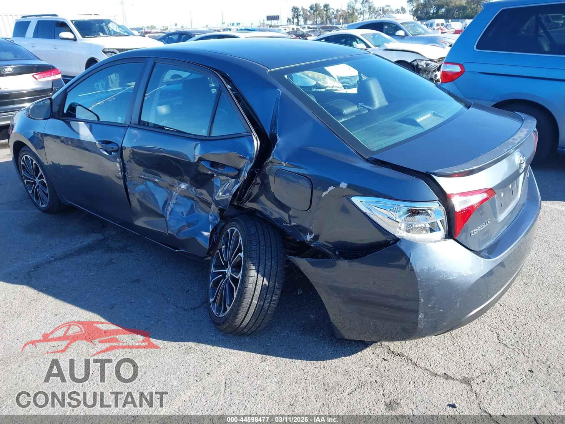 TOYOTA COROLLA 2016 - 5YFBURHE6GP547095