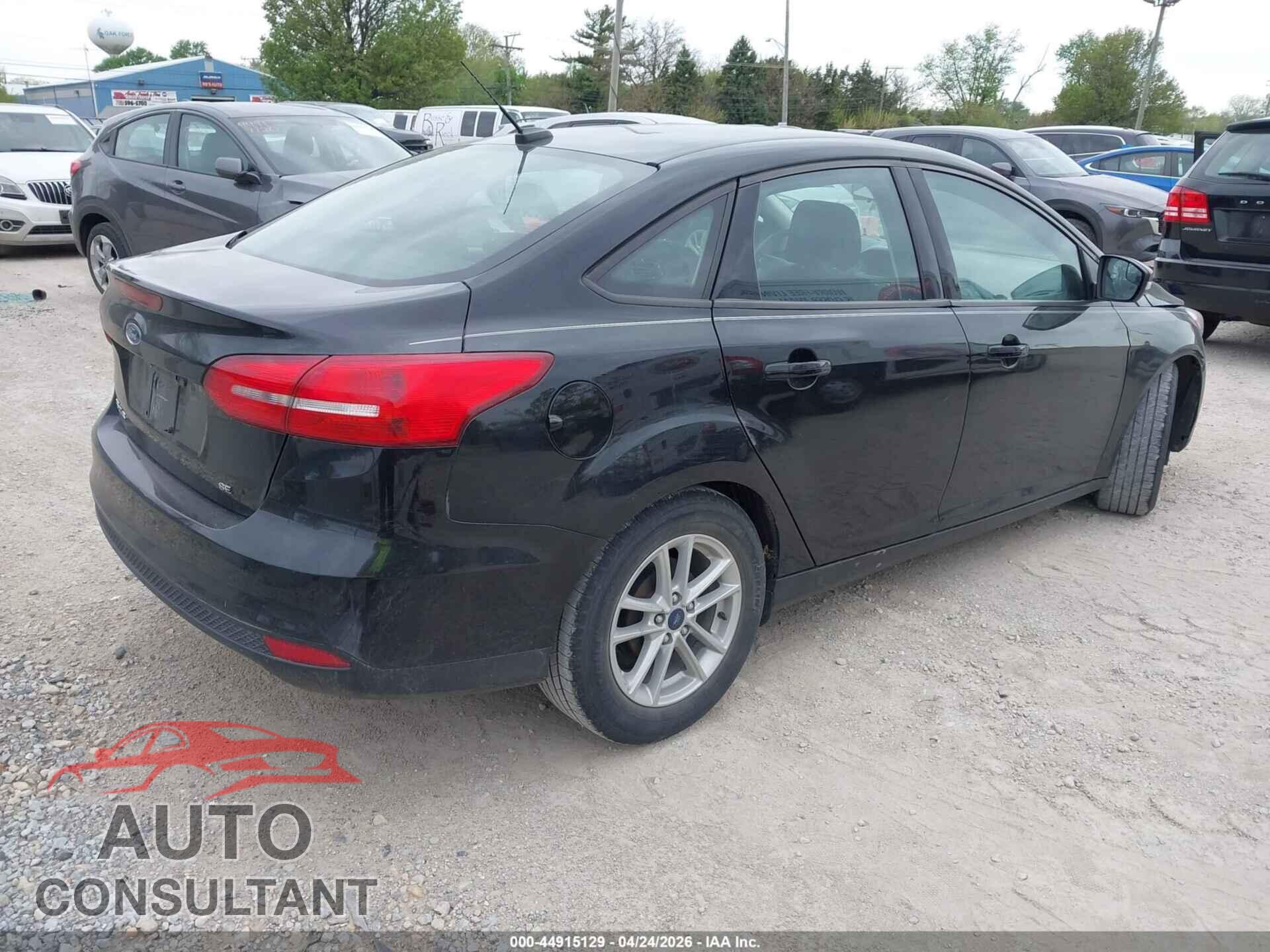 FORD FOCUS 2017 - 1FADP3F22HL298445