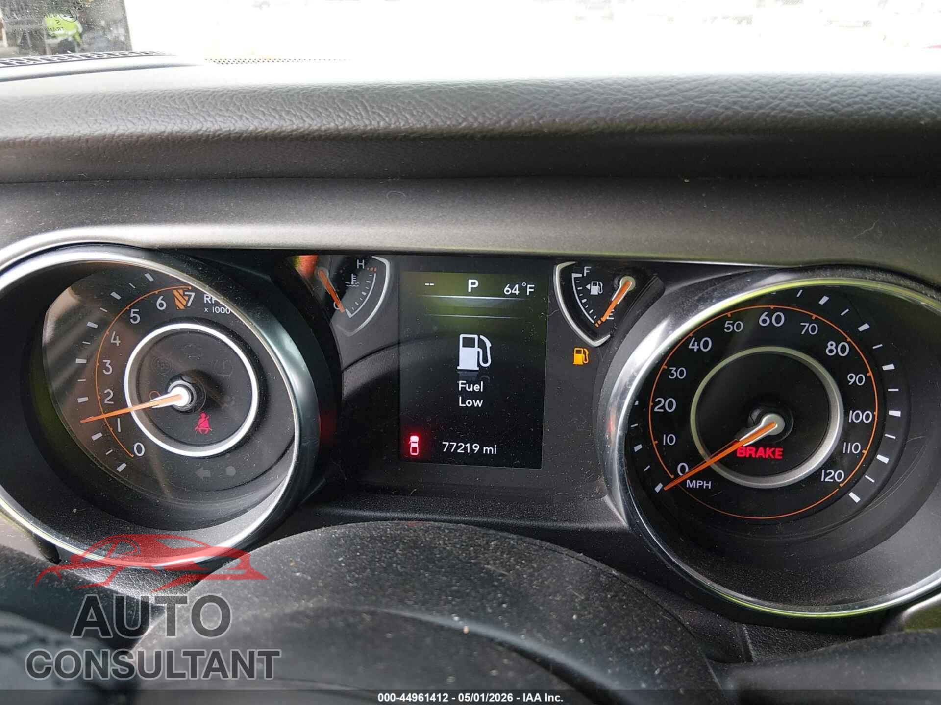JEEP GLADIATOR 2023 - 1C6HJTAGXPL529176