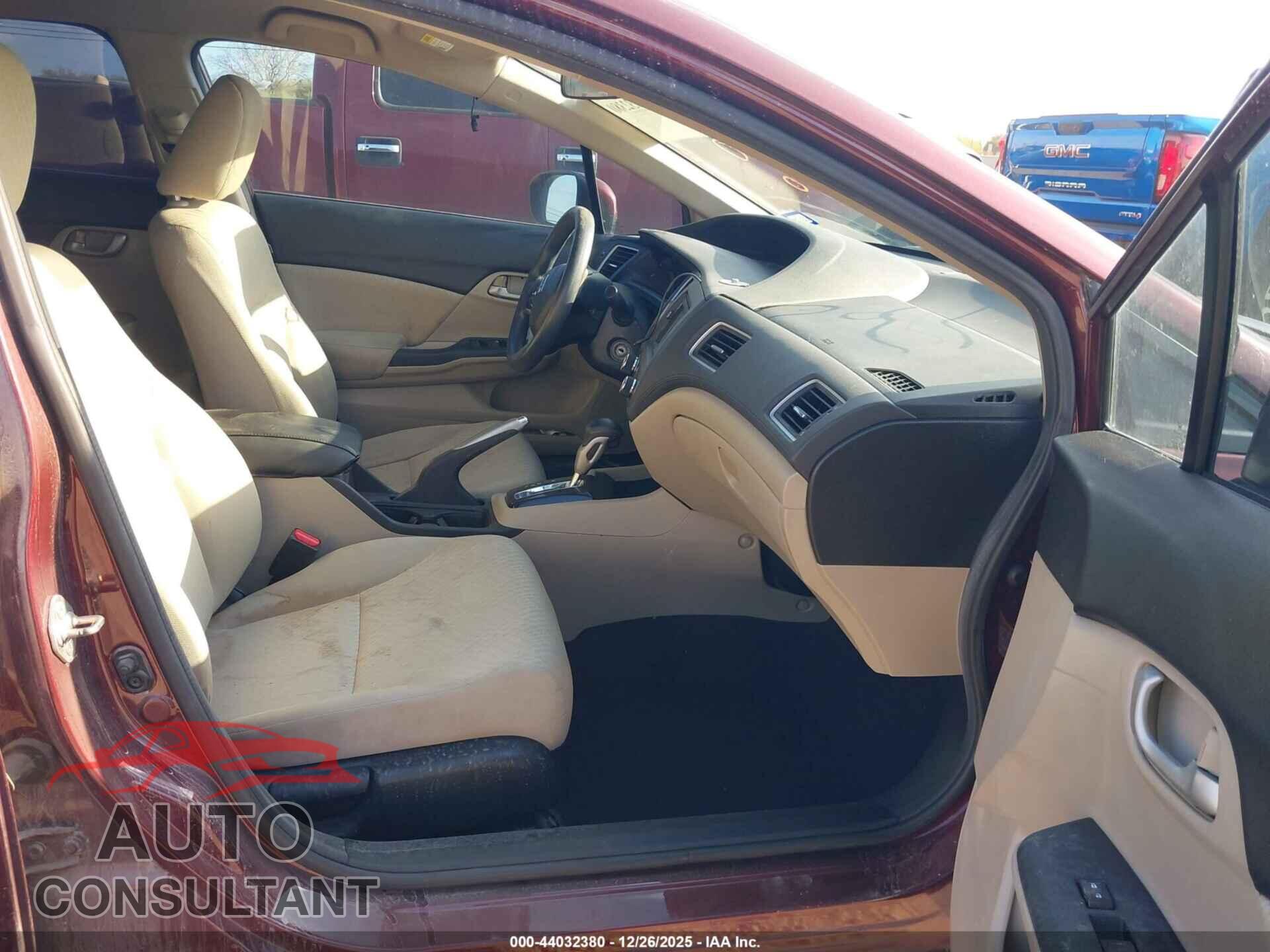 HONDA CIVIC 2014 - 19XFB2F5XEE009712