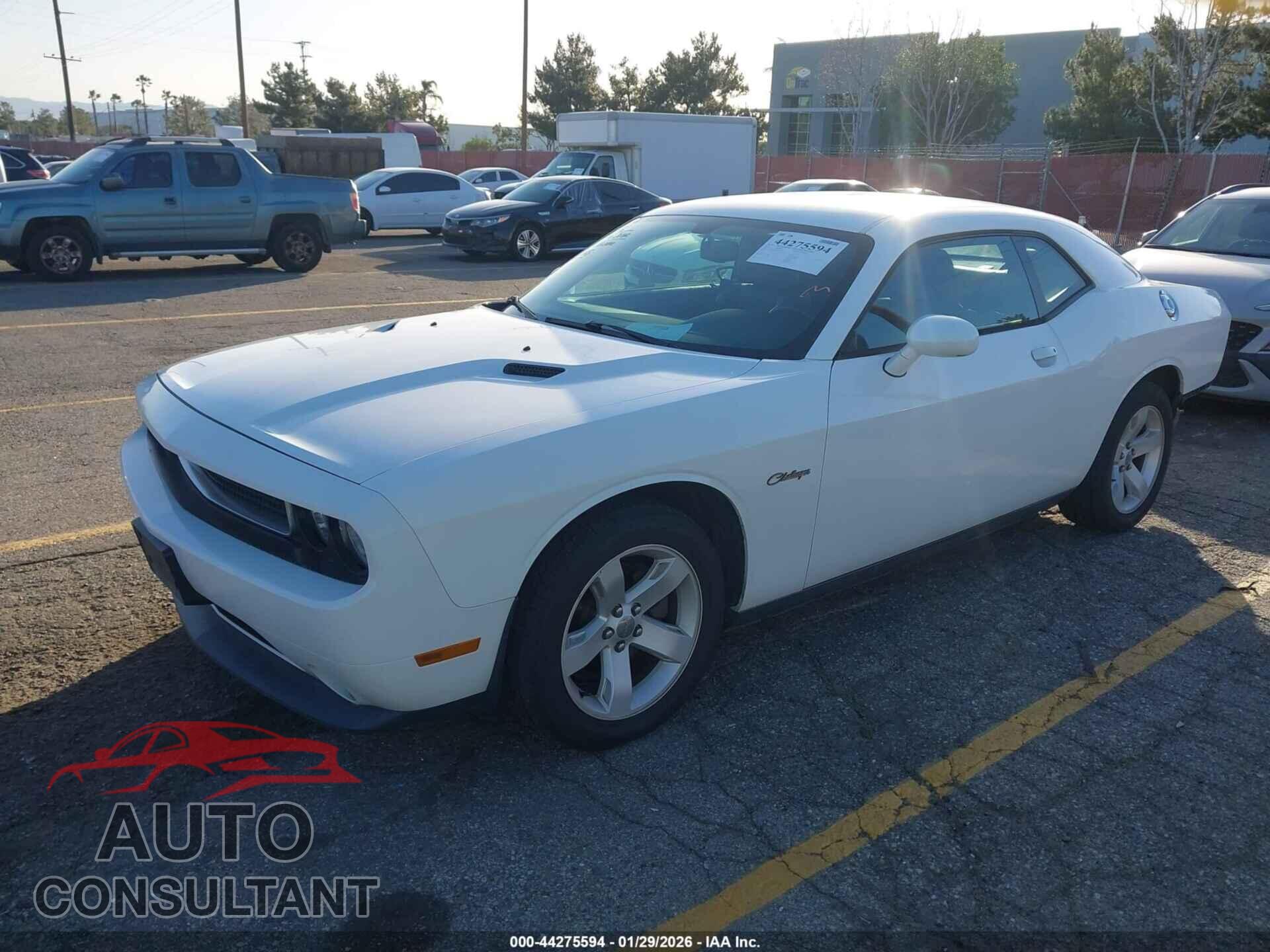 DODGE CHALLENGER 2012 - 2C3CDYAG2CH174166