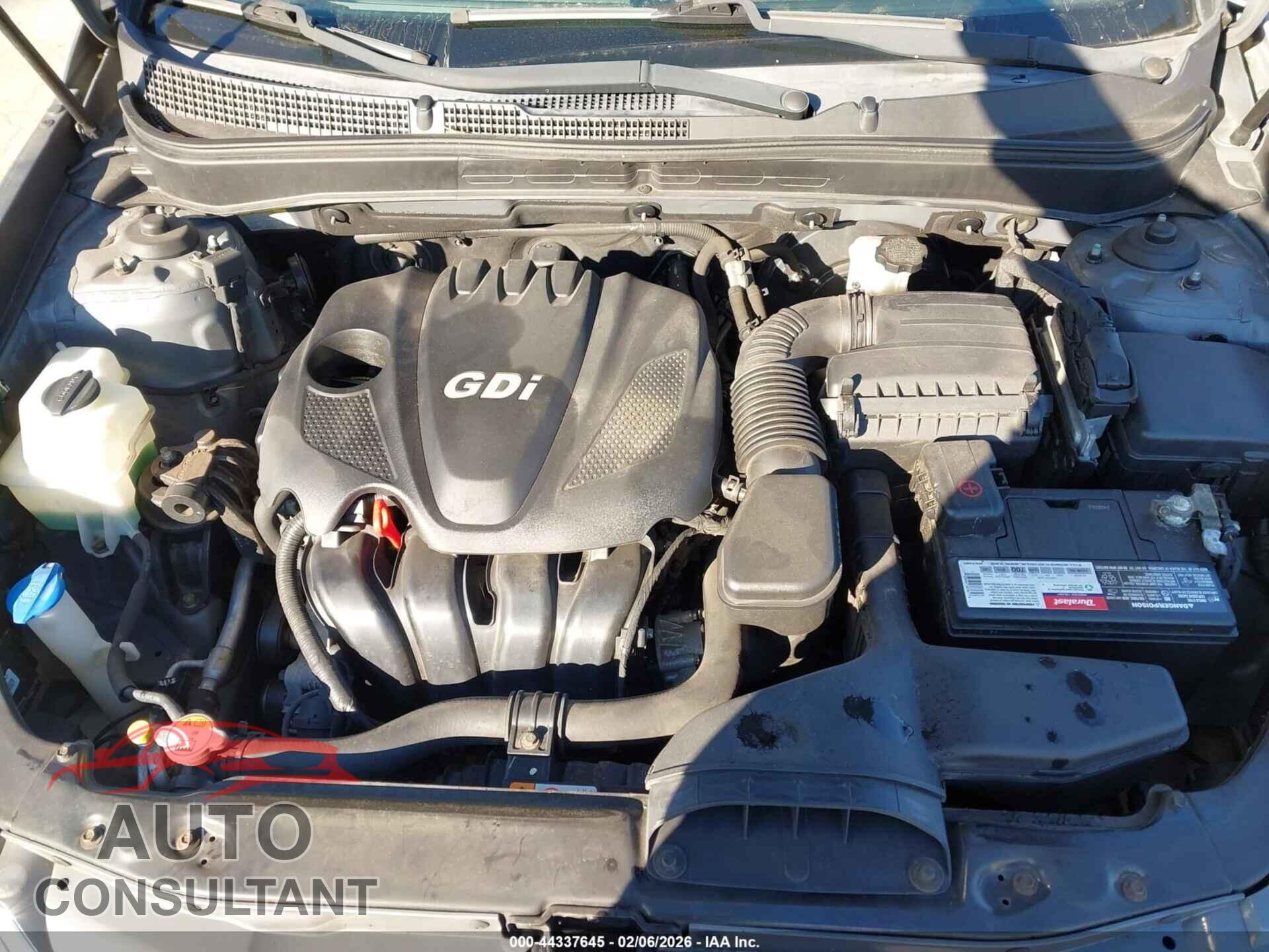 HYUNDAI SONATA 2013 - 5NPEB4AC3DH788314