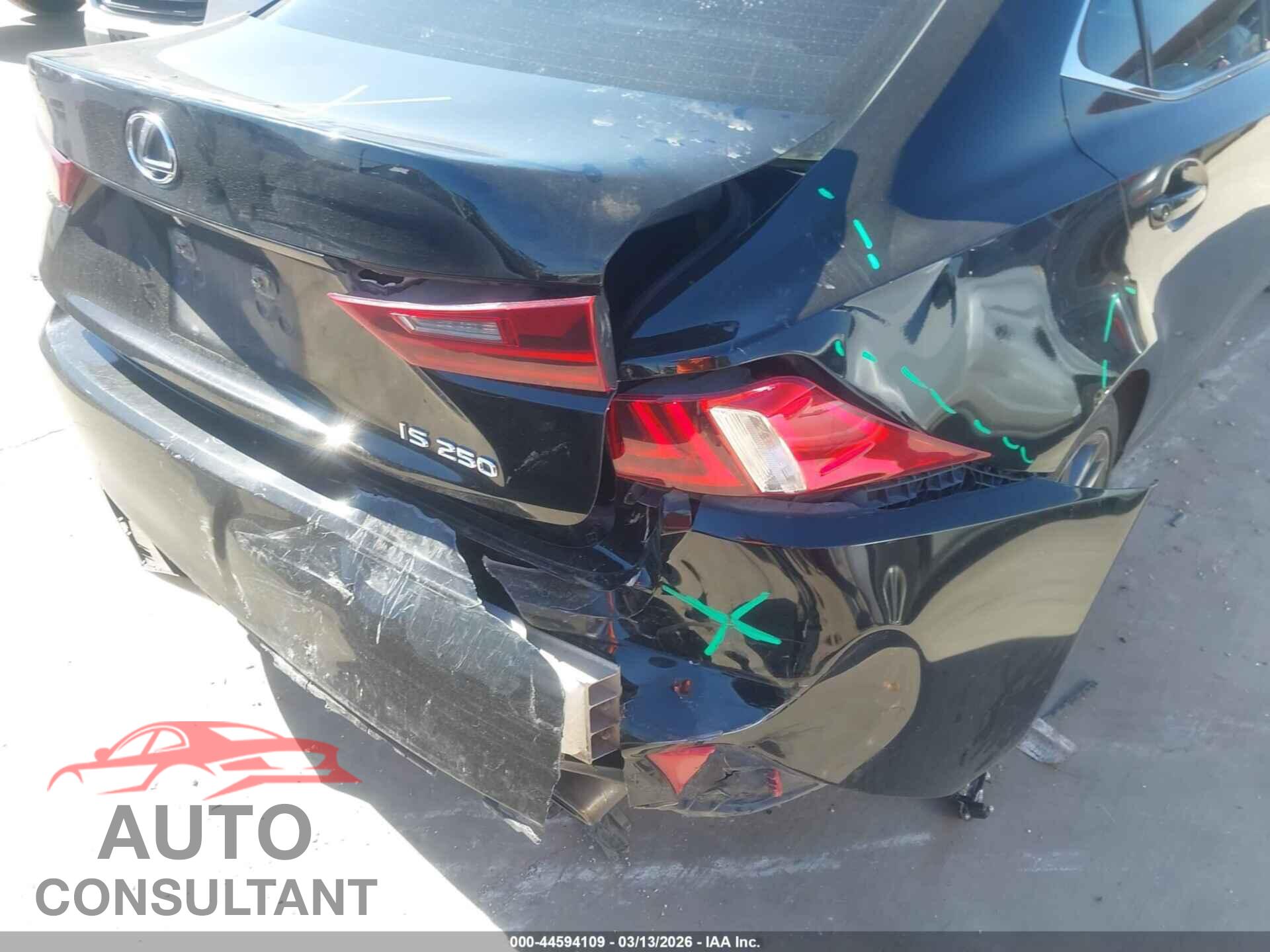 LEXUS IS 250 2014 - JTHBF1D23E5004402
