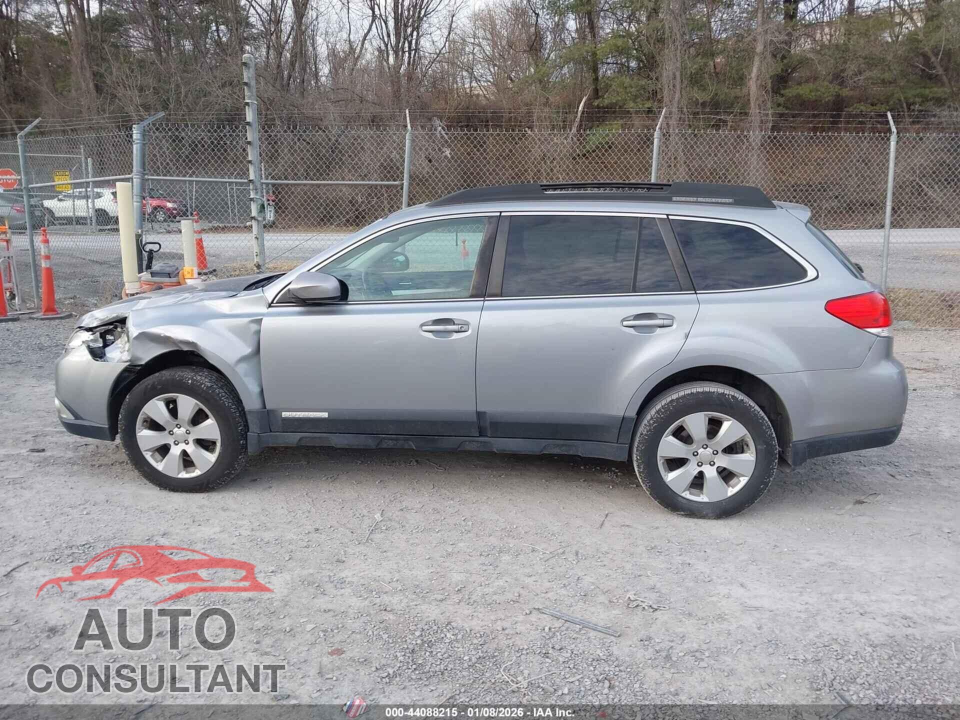 SUBARU OUTBACK 2011 - 4S4BRBCC0B3436022