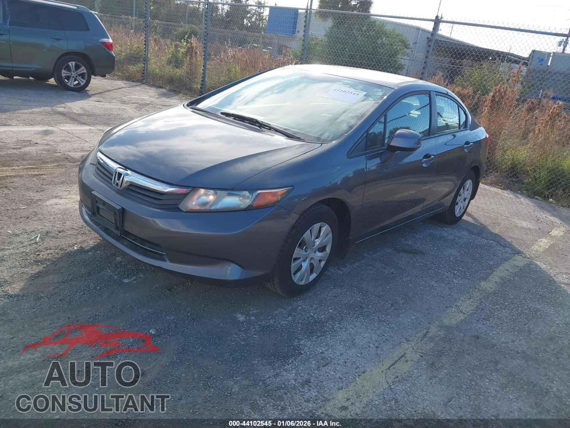 HONDA CIVIC 2012 - 19XFB2E55CE015531
