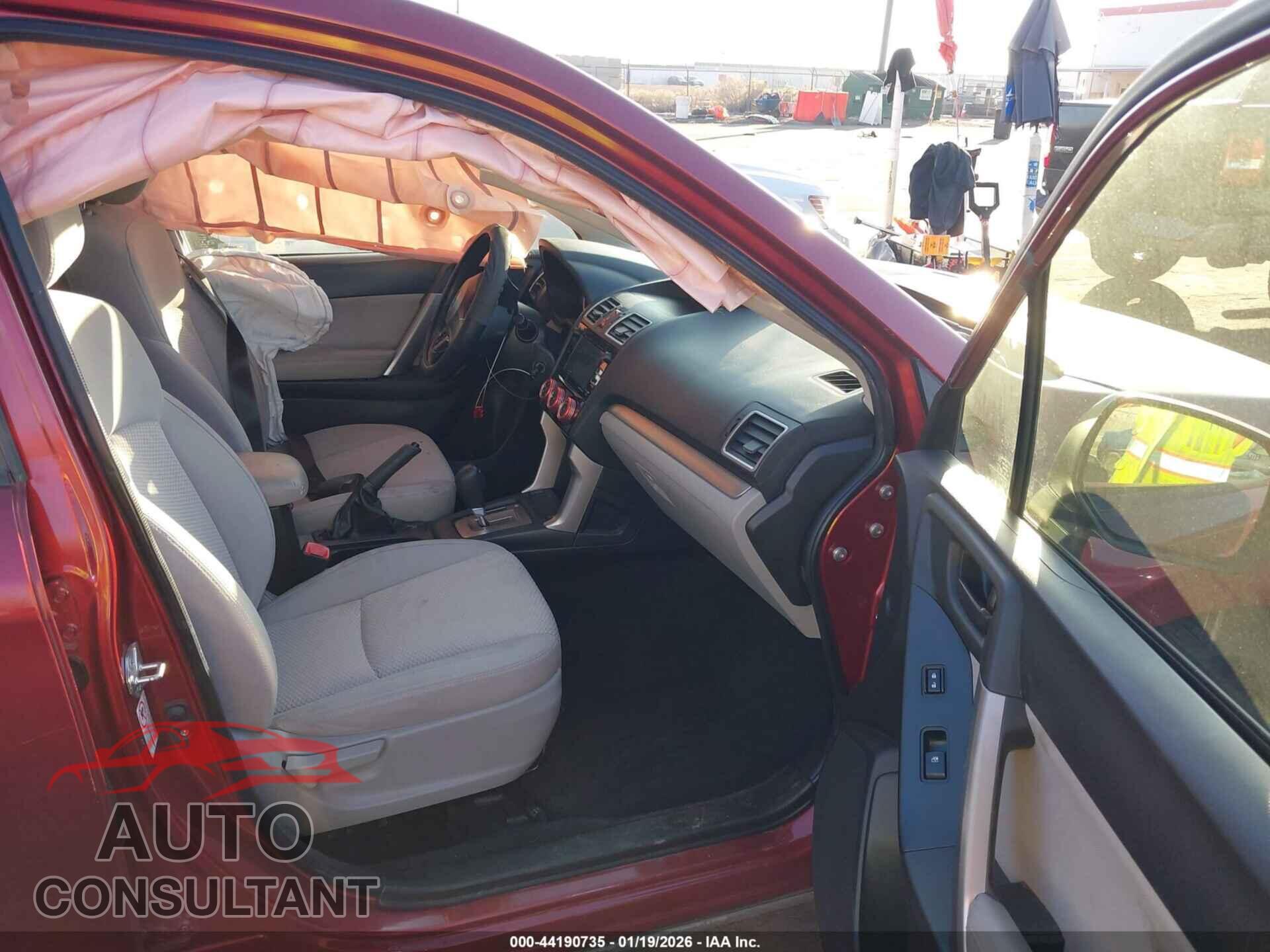 SUBARU FORESTER 2016 - JF2SJADC0GH521457