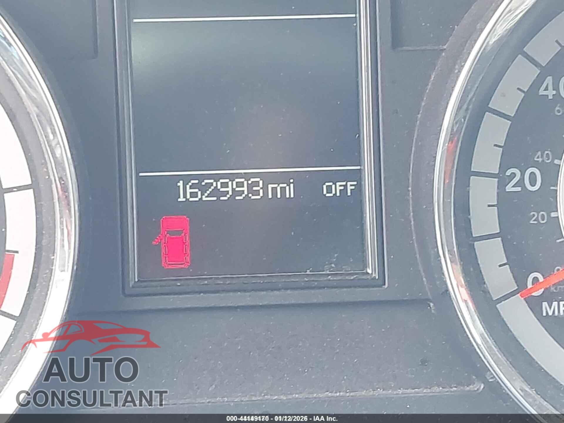 DODGE DURANGO 2012 - 1C4RDJAG7CC104307