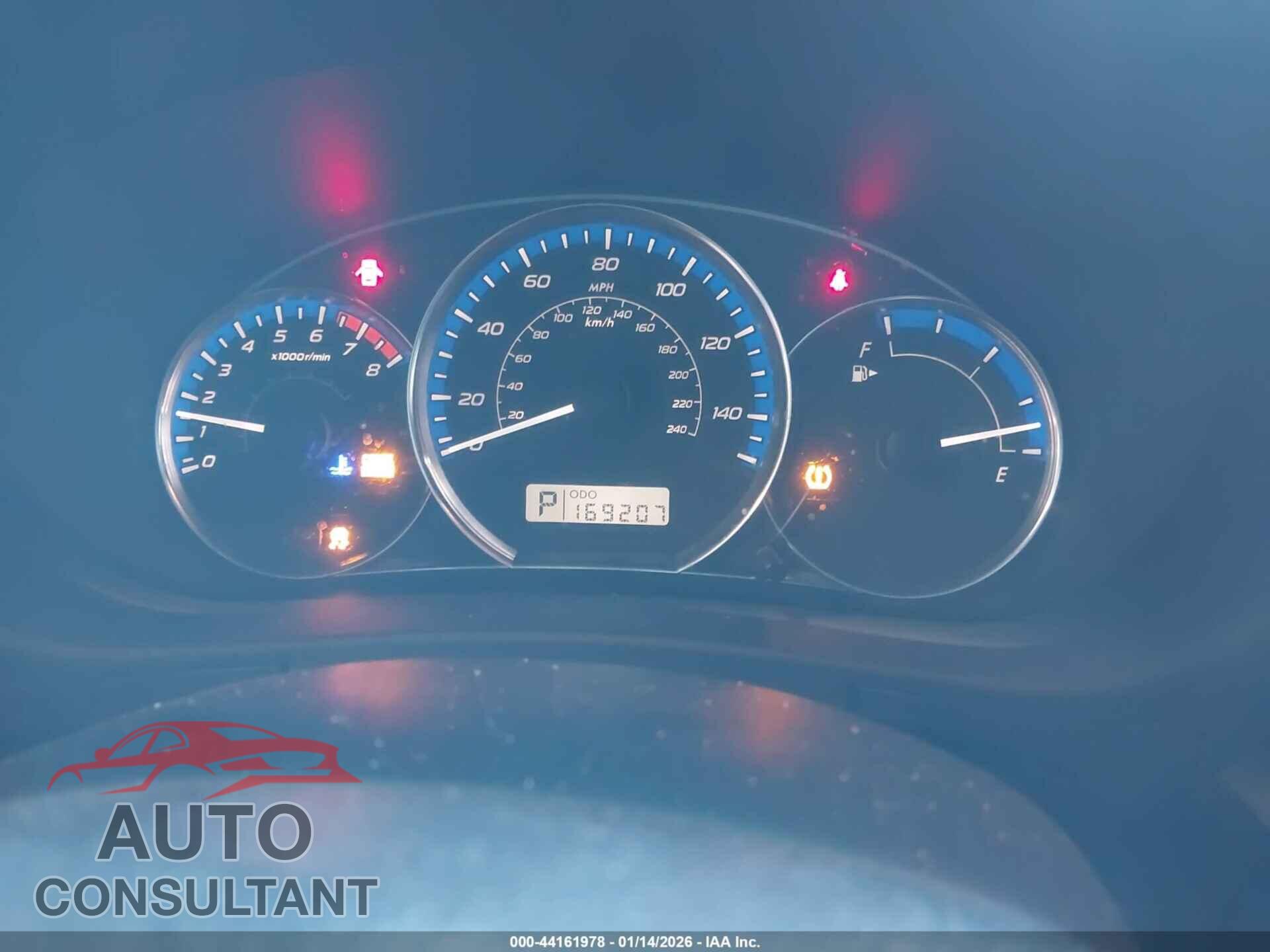 SUBARU FORESTER 2012 - JF2SHBDC8CH462248