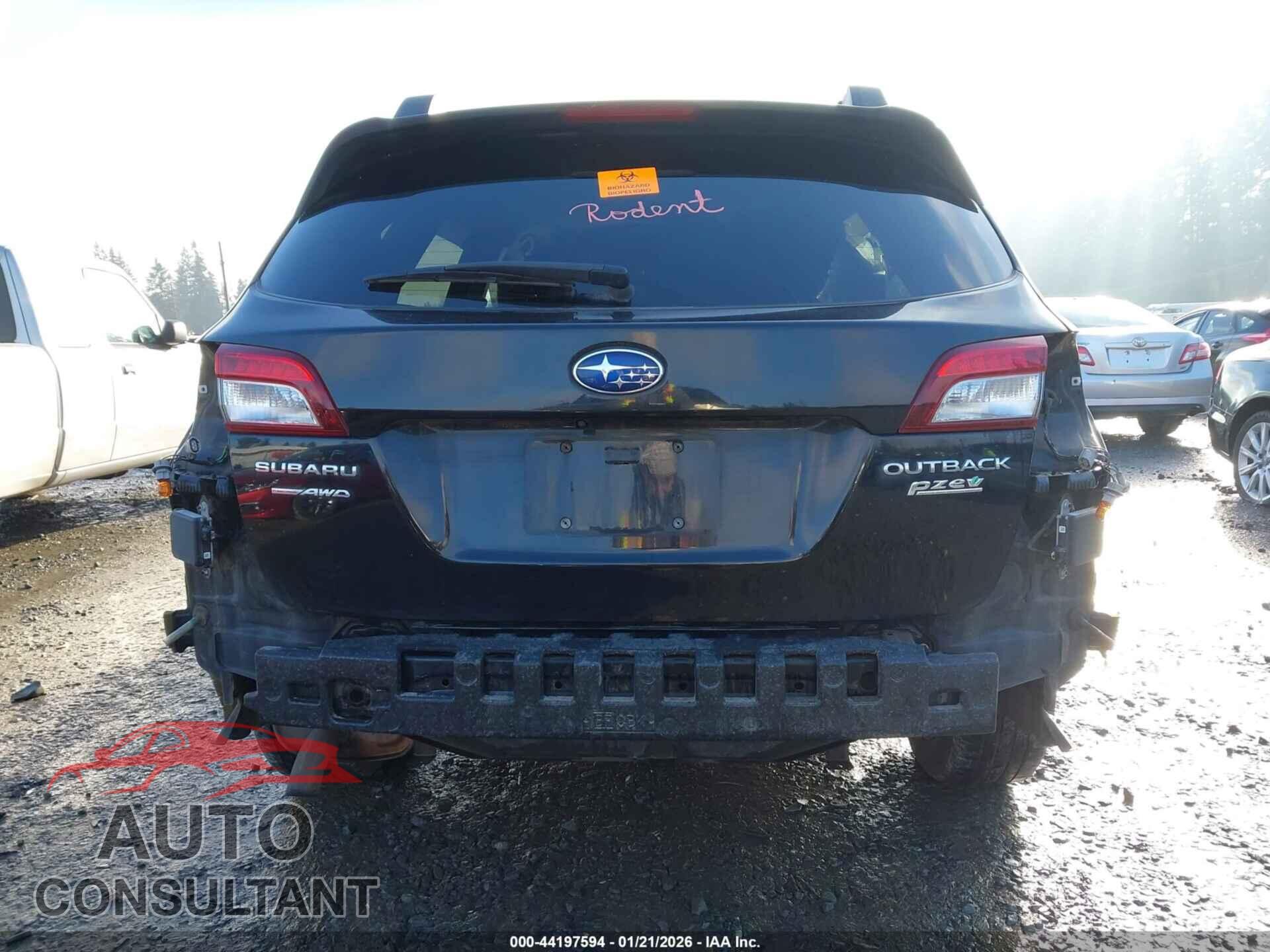 SUBARU OUTBACK 2015 - 4S4BSALC9F3318006