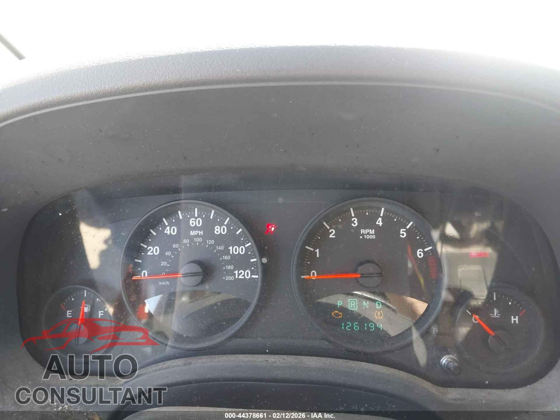 JEEP COMPASS 2010 - 1J4NT4FB0AD622678
