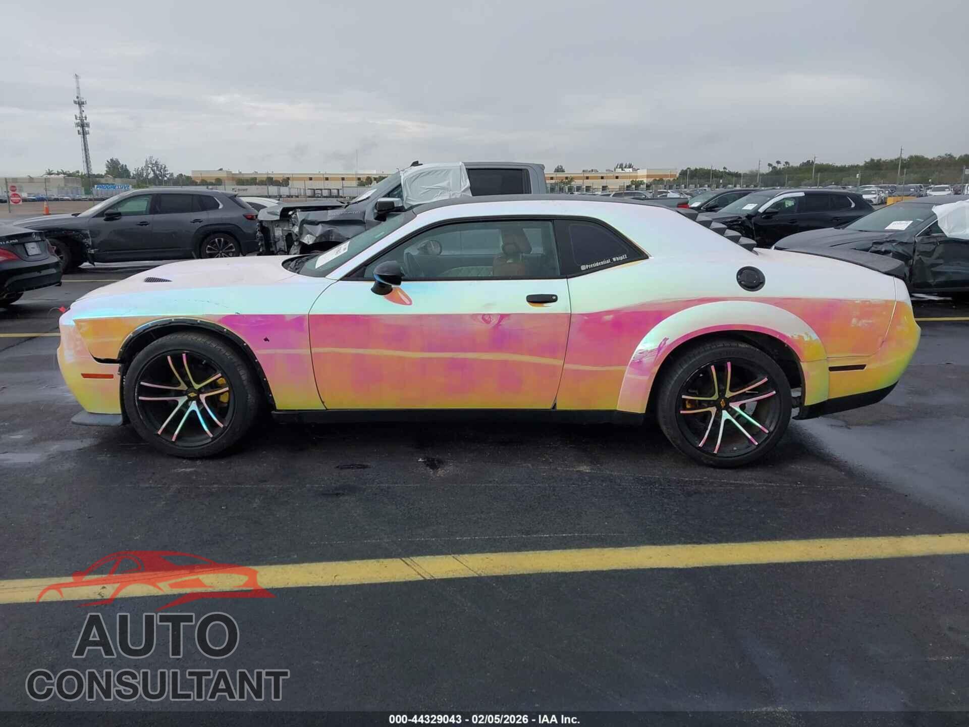 DODGE CHALLENGER 2019 - 2C3CDZAG8KH694411