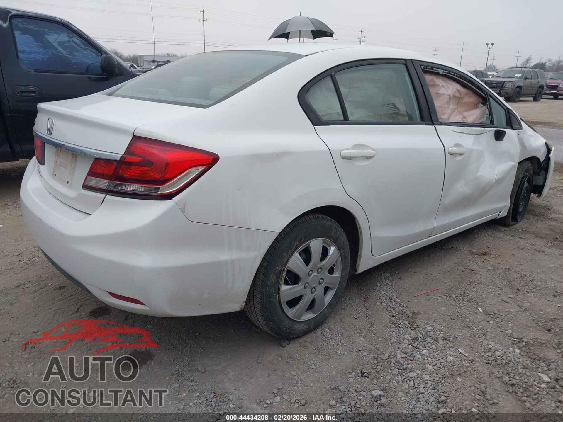 HONDA CIVIC 2013 - 2HGFB2F59DH501054