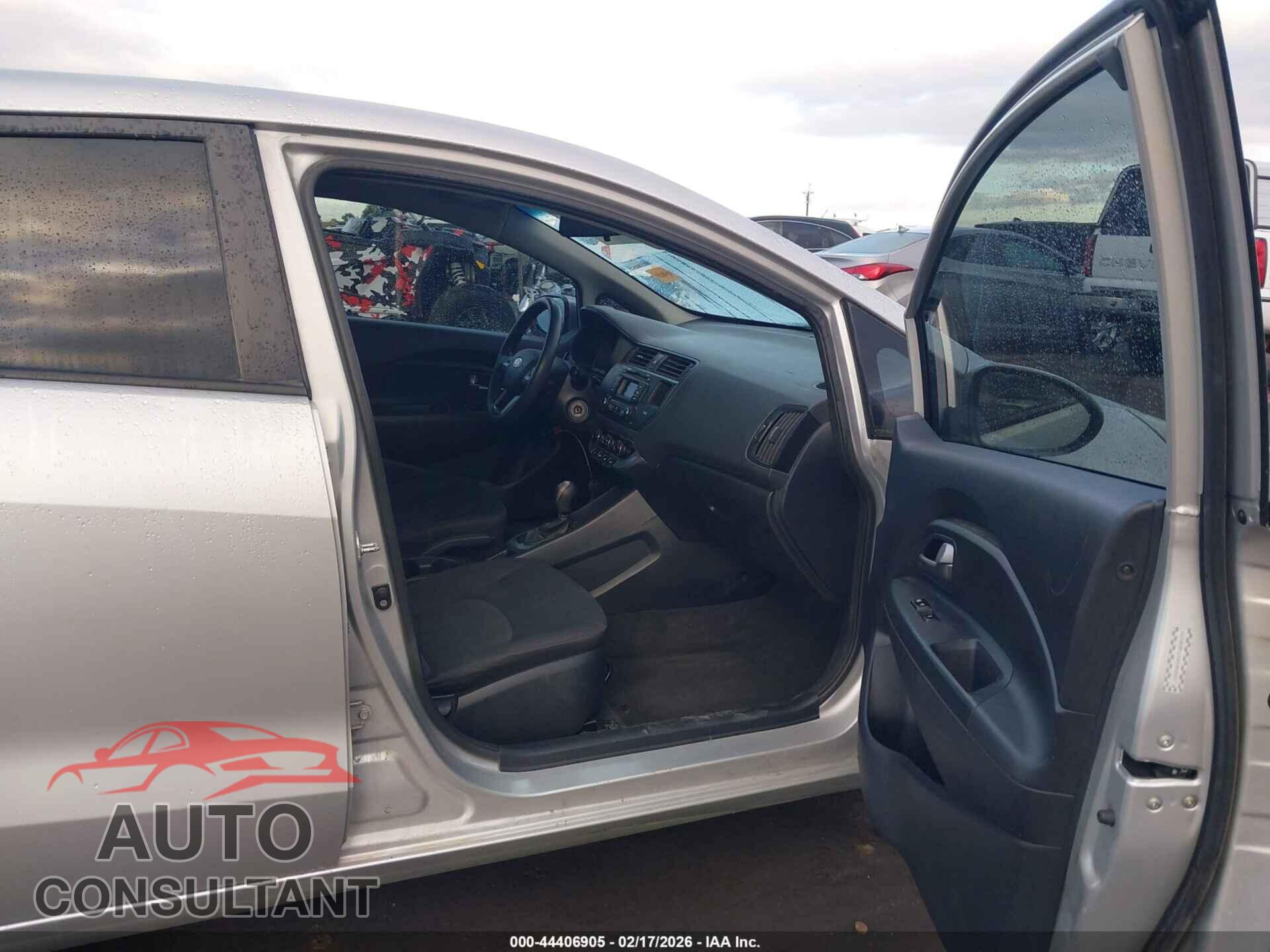 KIA RIO 2012 - KNADM4A37C6095077