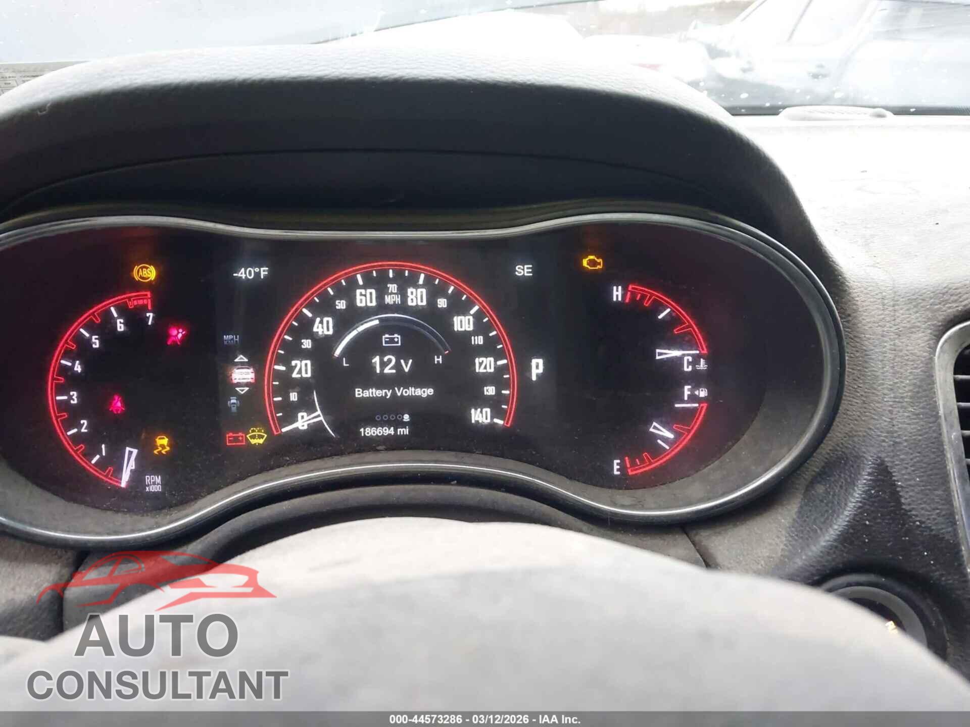 DODGE DURANGO 2014 - 1C4RDJEG8EC455823