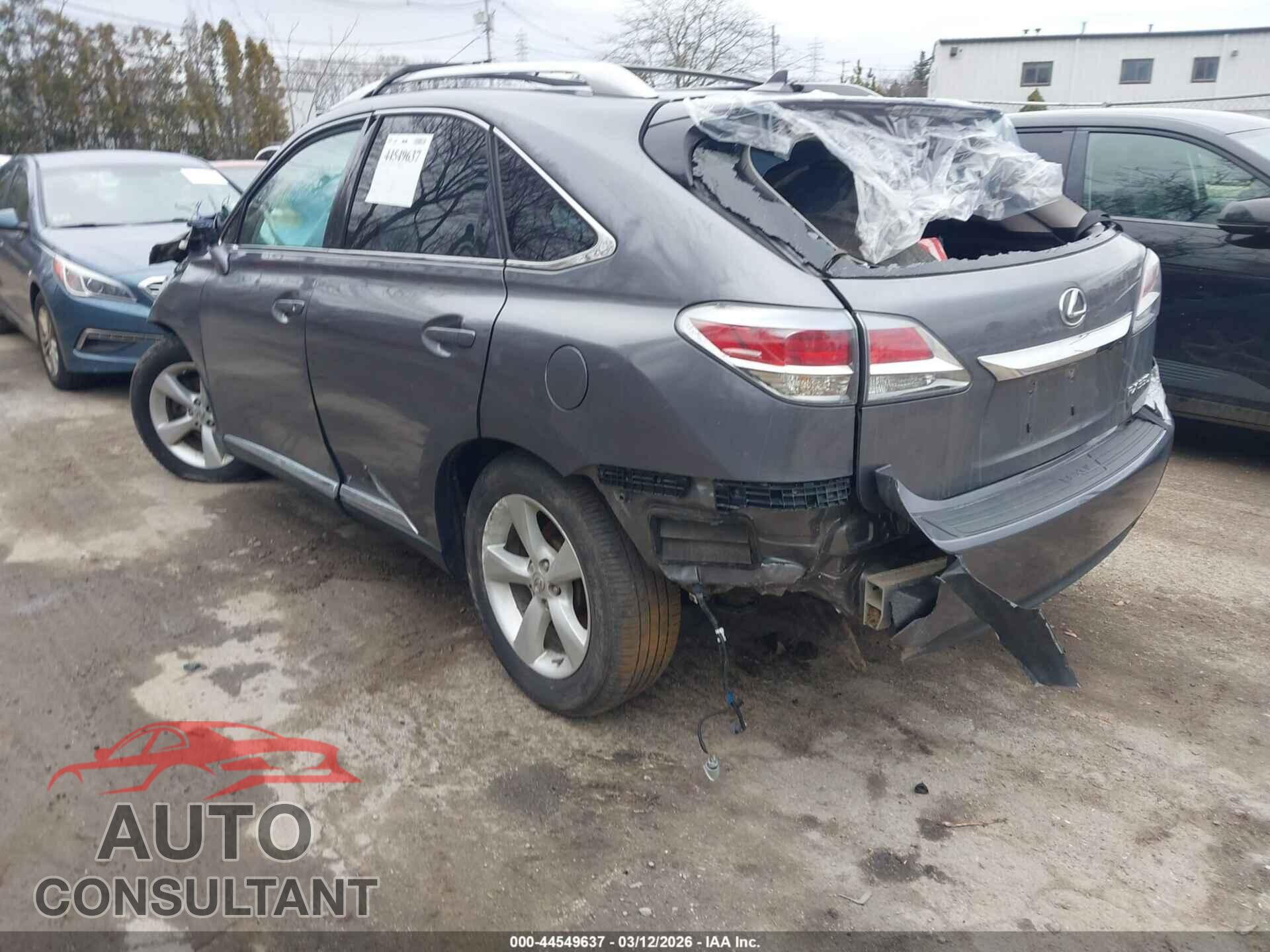 LEXUS RX 2013 - 2T2BK1BA2DC188042