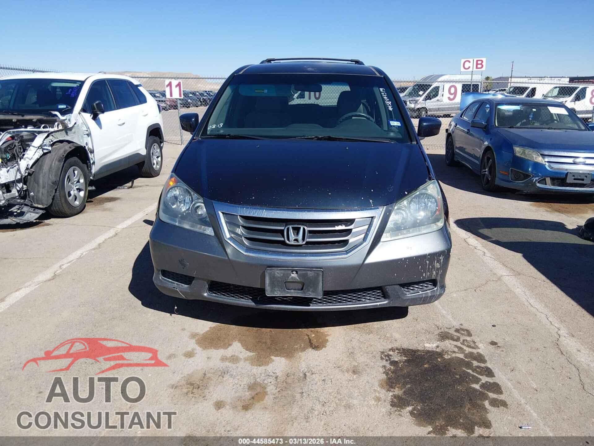 HONDA ODYSSEY 2010 - 5FNRL3H47AB106830