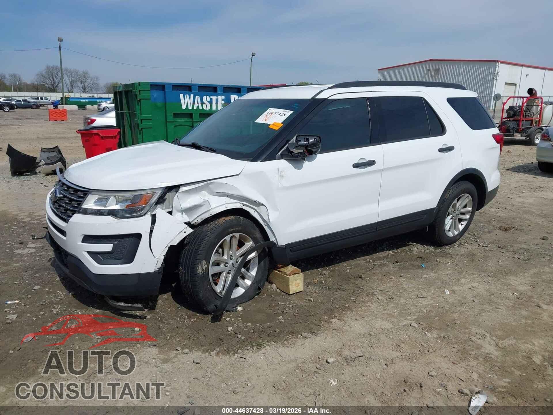 FORD EXPLORER 2016 - 1FM5K7B89GGA60304