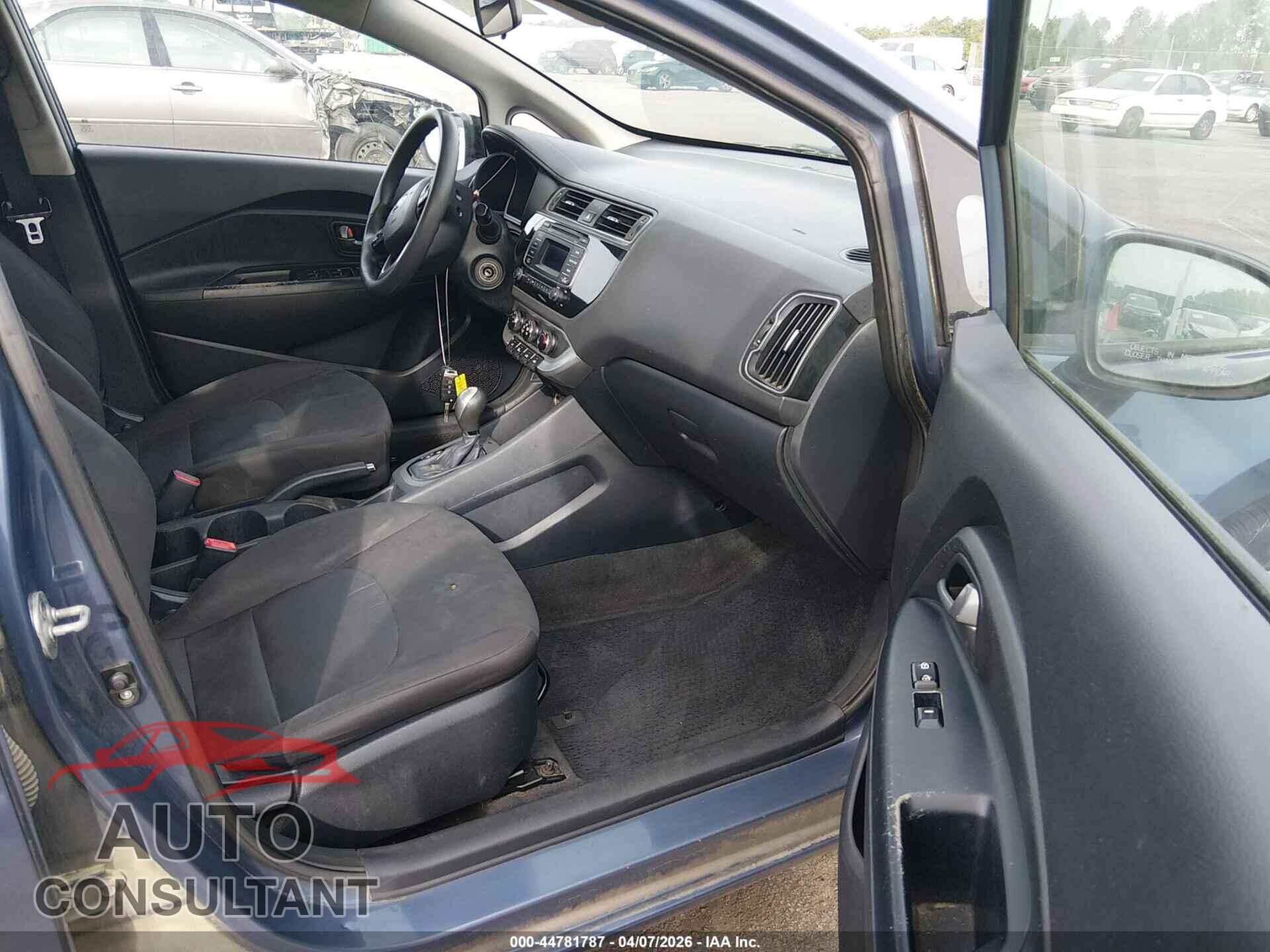 KIA RIO 2016 - KNADM4A31G6685135