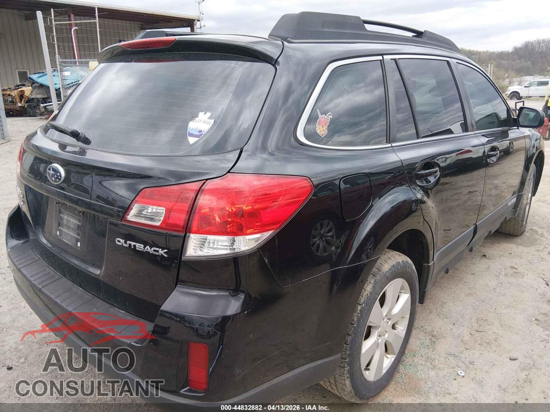 SUBARU OUTBACK 2012 - 4S4BRCACXC3207101