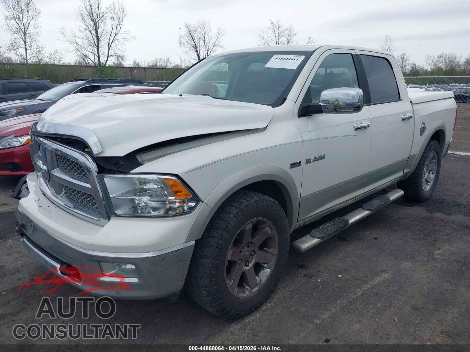 DODGE RAM 1500 2009 - 1D3HV13T49S778584