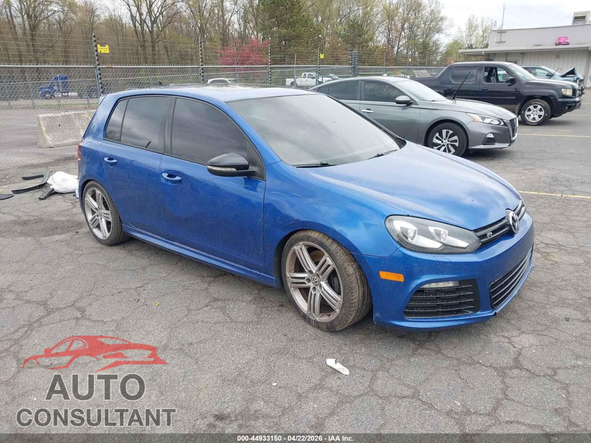 VOLKSWAGEN GOLF R 2013 - WVWPF7AJ1DW013579