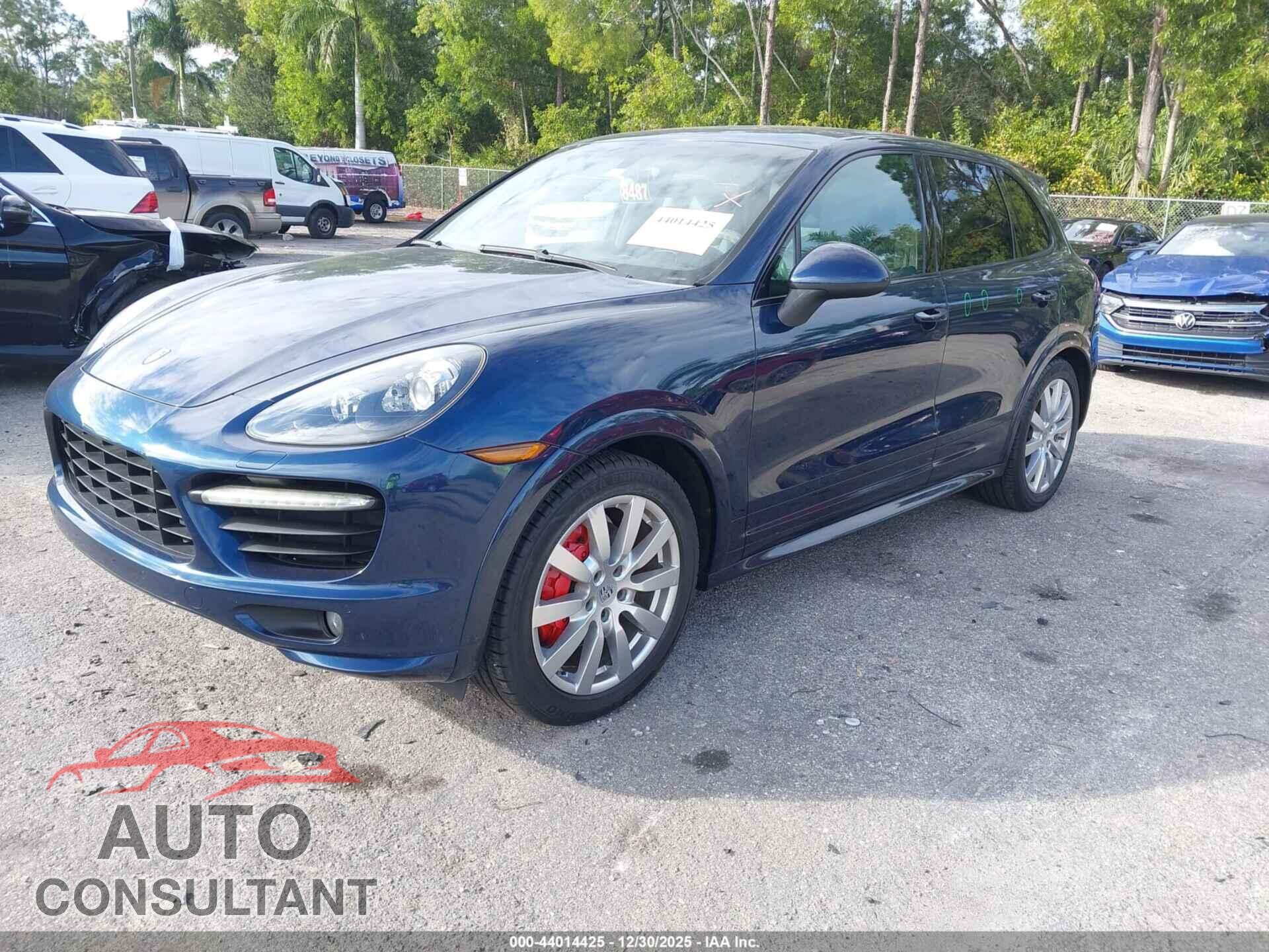 PORSCHE CAYENNE 2013 - WP1AD2A22DLA75337
